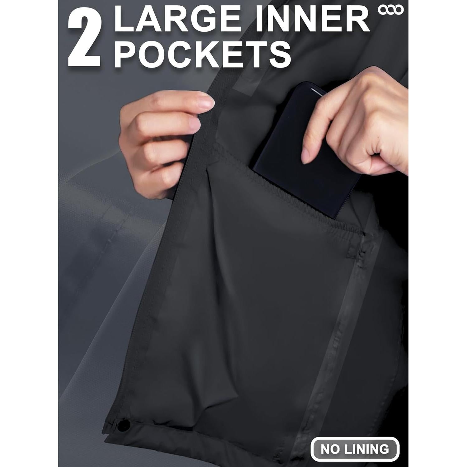 Chaqueta de Lluvia Impermeable 33,000ft para Mujeres - Plegable