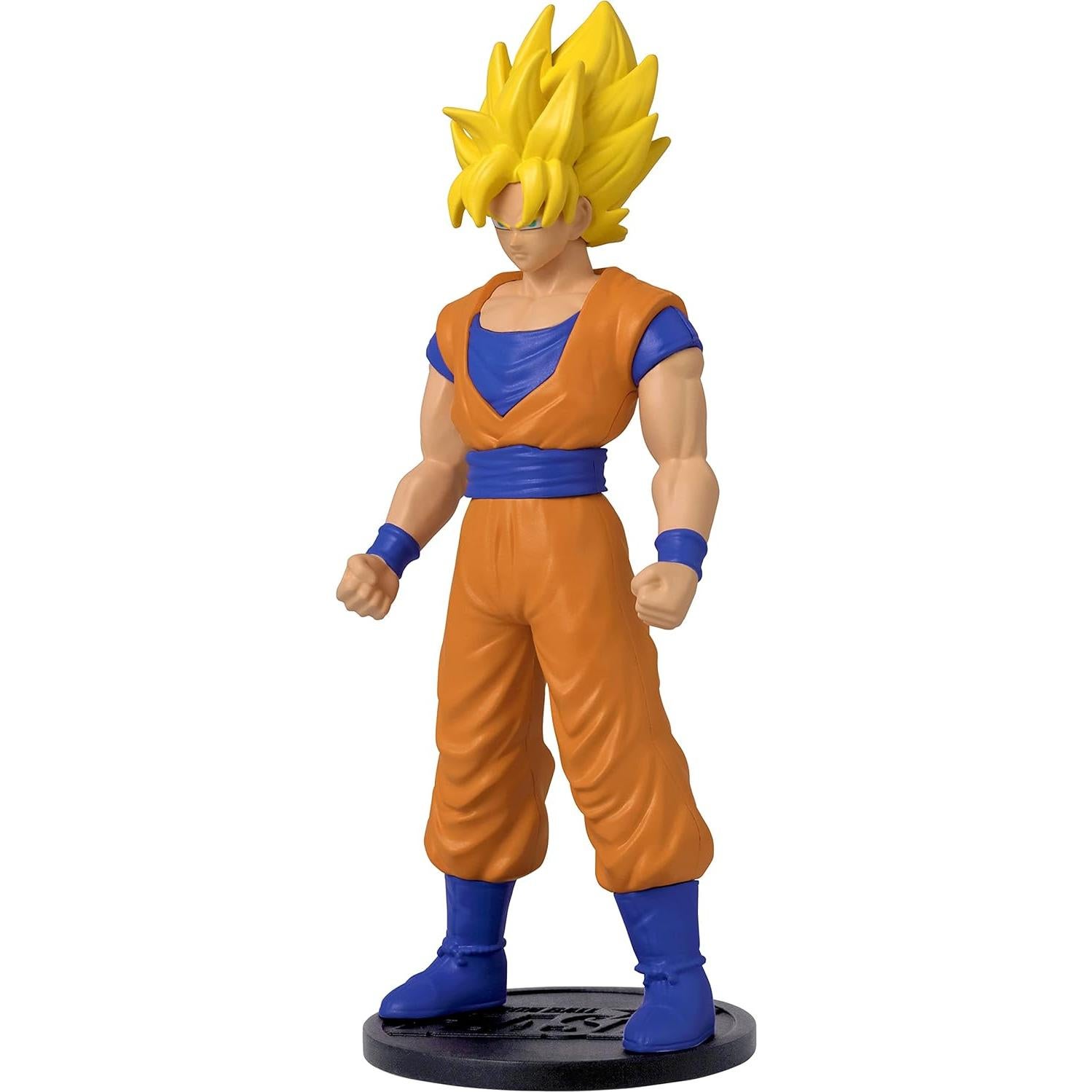Figura de Acción Goku Super Saiyan Bandai 10 cm con Moneda