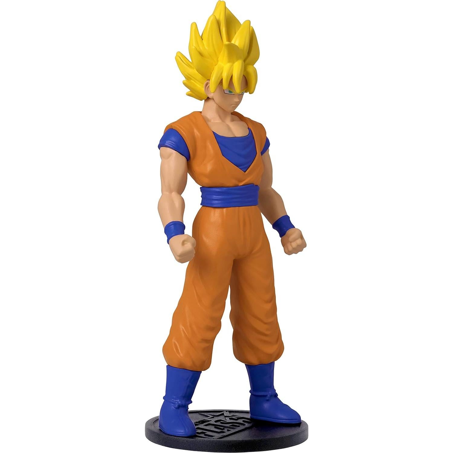 Figura de Acción Goku Super Saiyan Bandai 10 cm con Moneda