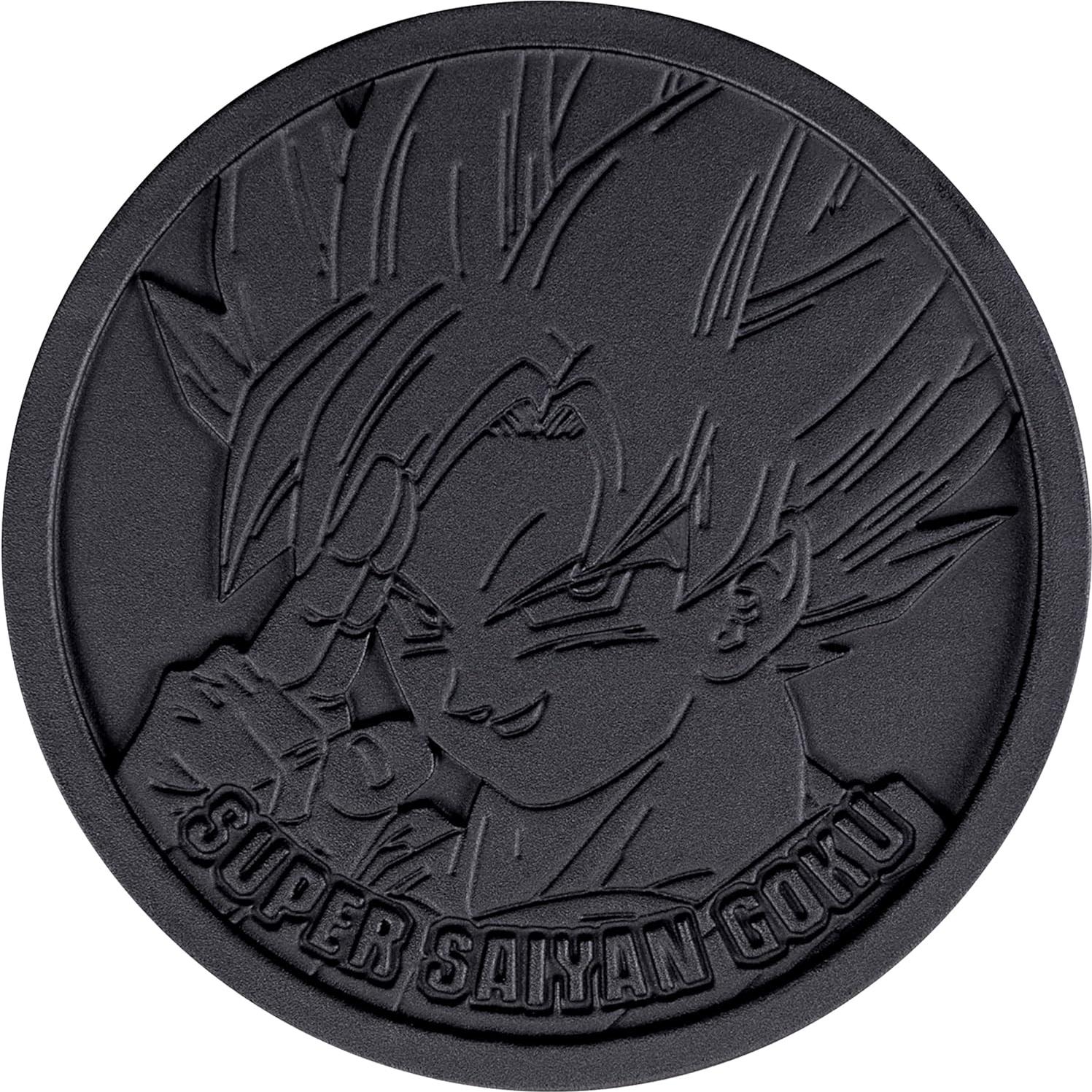 Figura de Acción Goku Super Saiyan Bandai 10 cm con Moneda