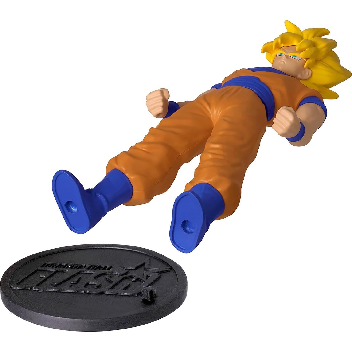 Figura de Acción Goku Super Saiyan Bandai 10 cm con Moneda
