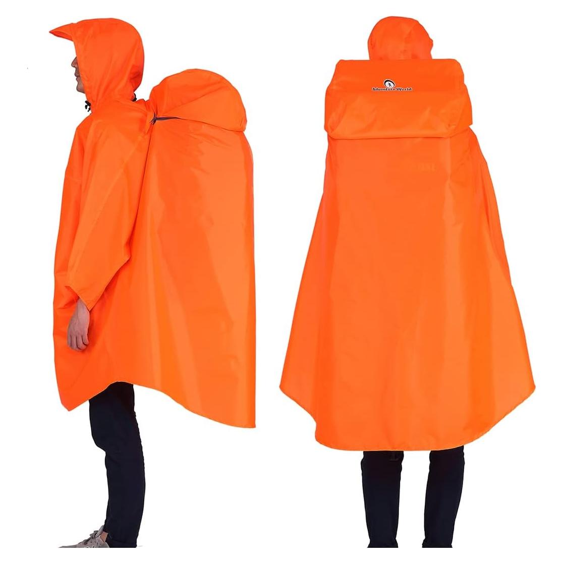 Poncho Impermeable Adventure World GloboTrekker Unisex 129.5 cm