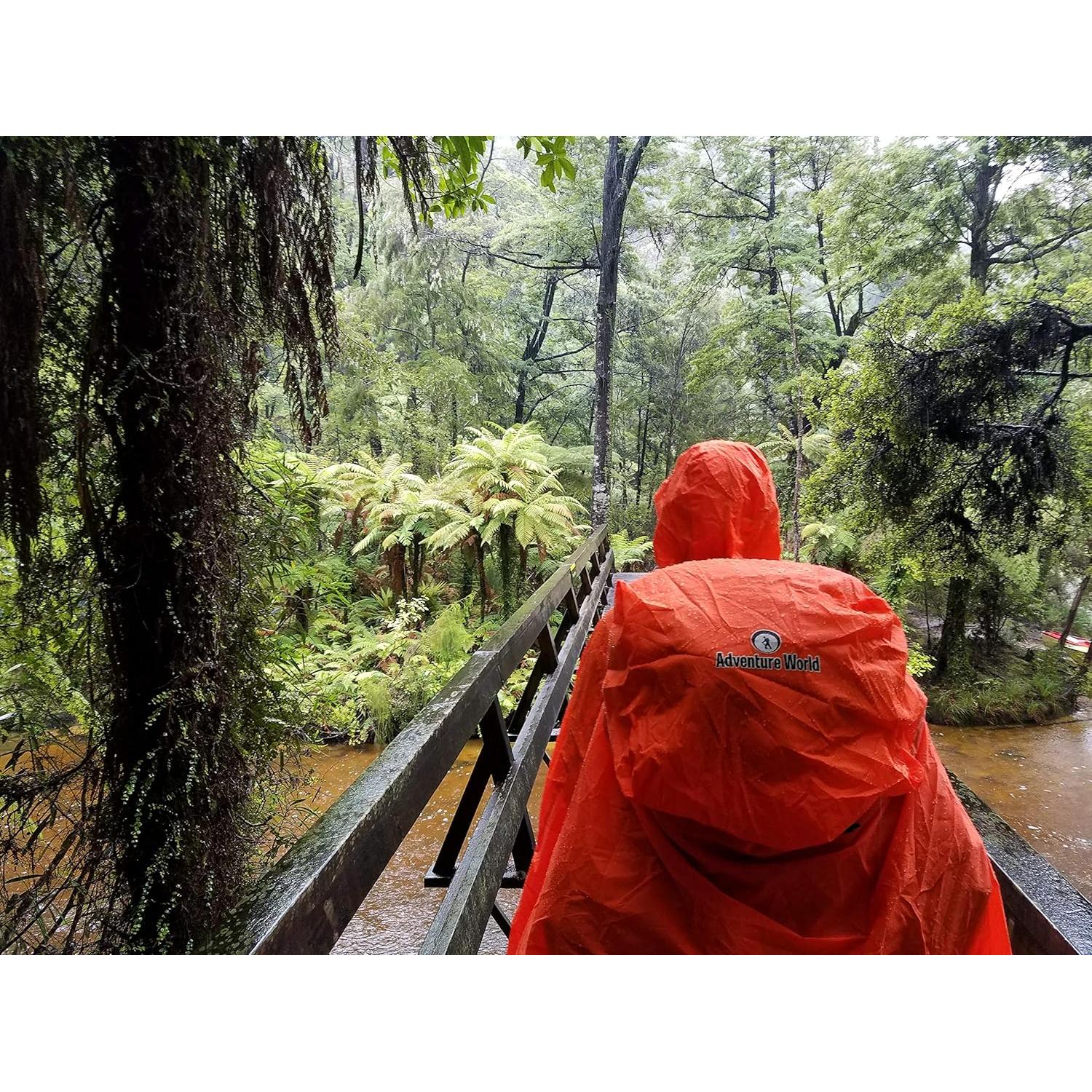 Poncho Impermeable Adventure World GloboTrekker Unisex 129.5 cm