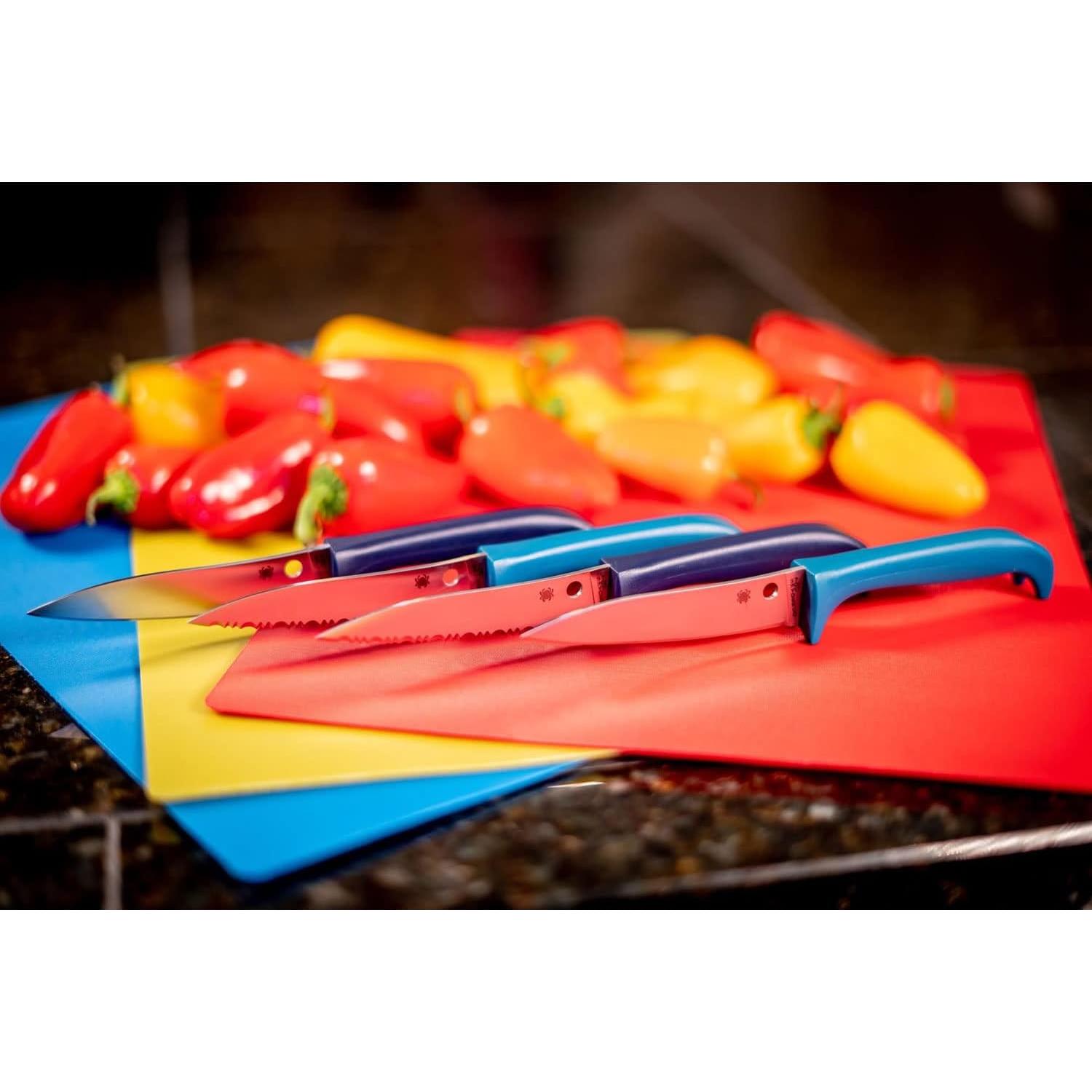 Cuchillo de Cocina Spyderco Counter Puppy 17.5 cm Acero Inoxidable