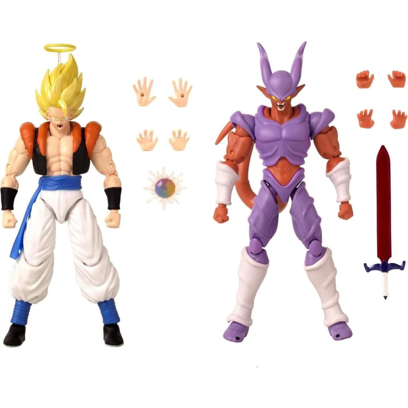 Figuras de Acción Dragon Ball Super 2 Pack Janenba vs Gogeta