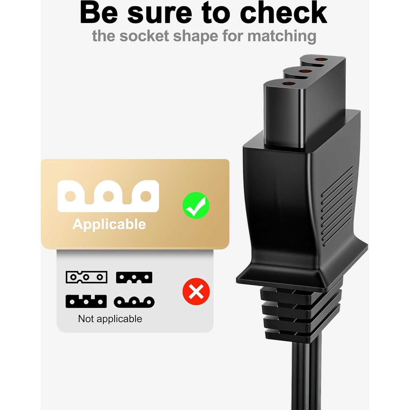 Pedal de Máquina de Coser VHBW Compatible con Singer 359102-001