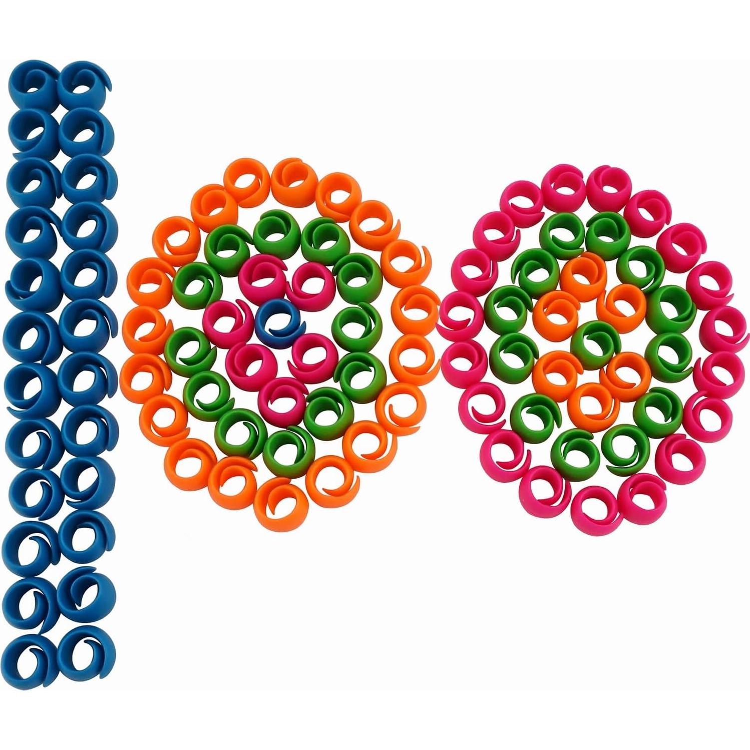 100 Abrazadores de Bobinas de Hilo New Brothread - Silicona