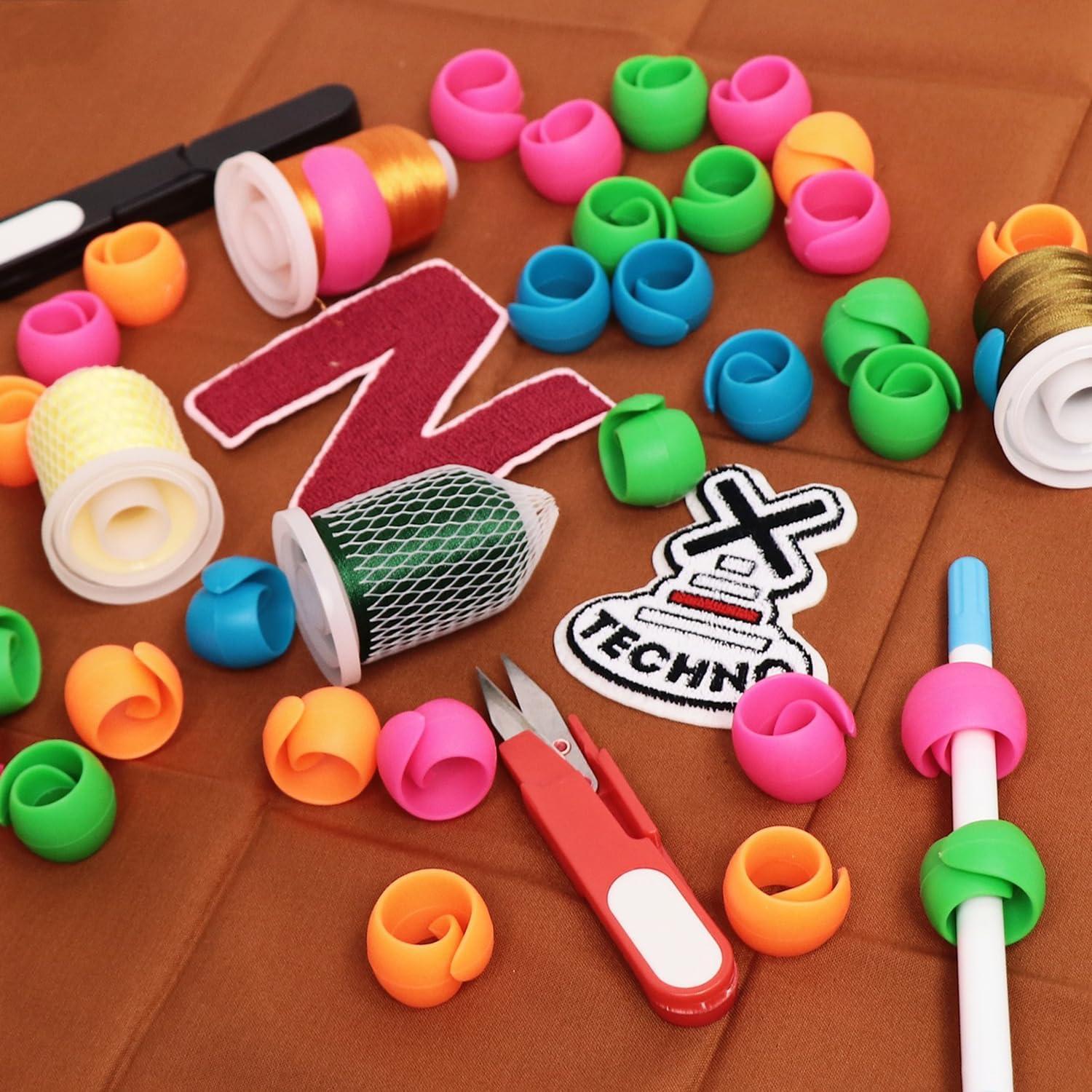 100 Abrazadores de Bobinas de Hilo New Brothread - Silicona