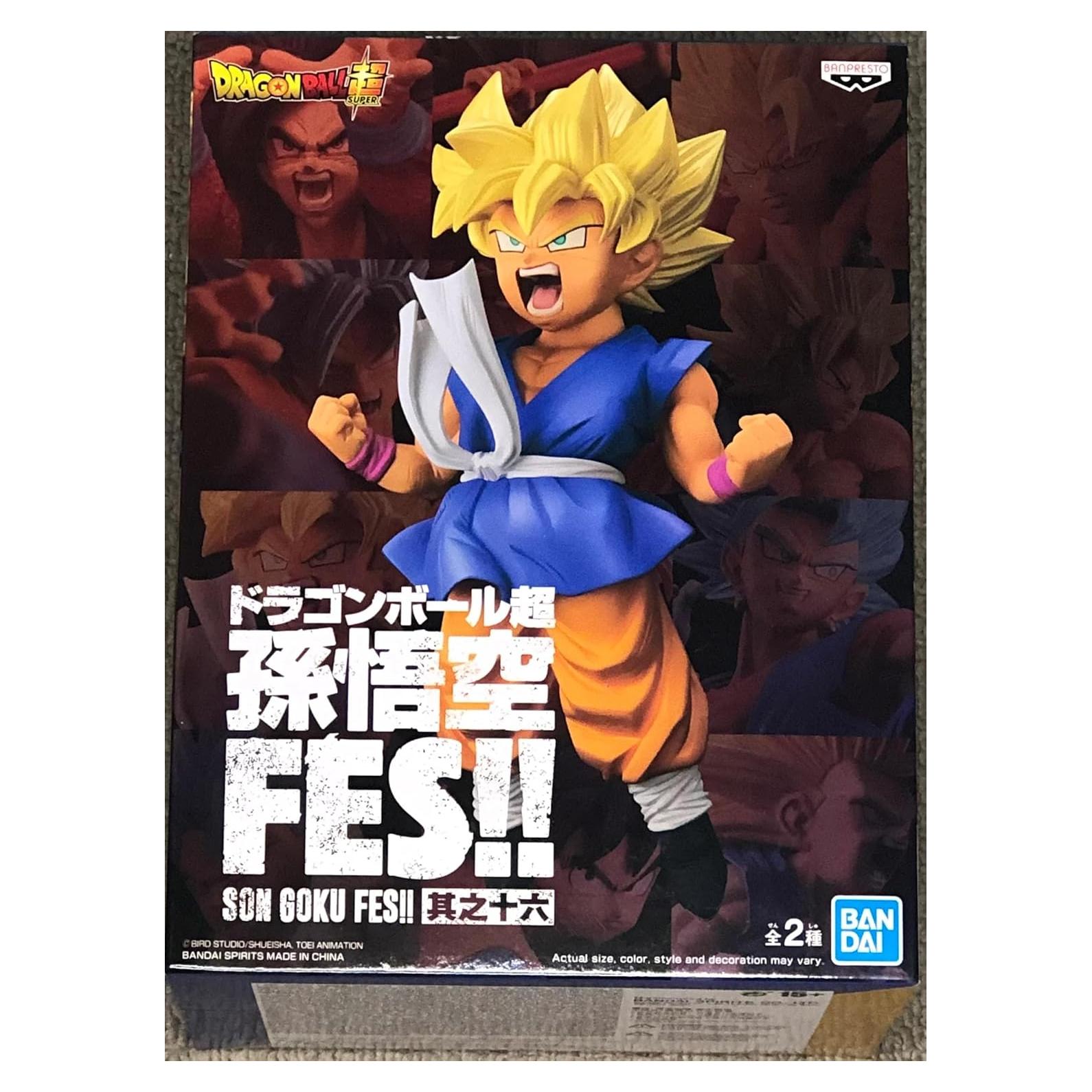 Figura Dragon Ball Super Son Goku FES Banpresto 15 cm