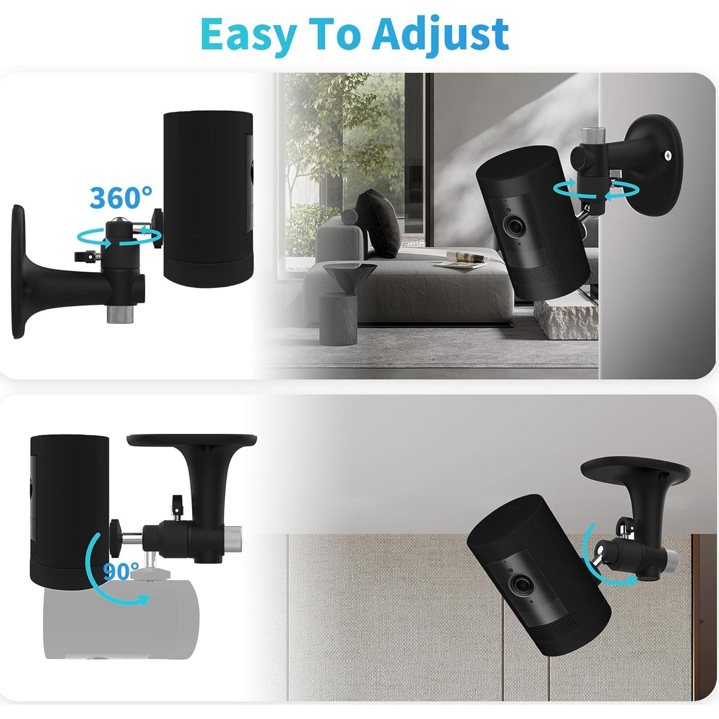 Soporte de Montaje en Pared Kidjoyo para Cámaras Ring y Eufy