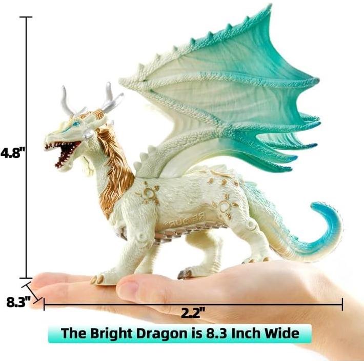 Figura de Acción Dragón Brillante RECUR 18x14x18 cm