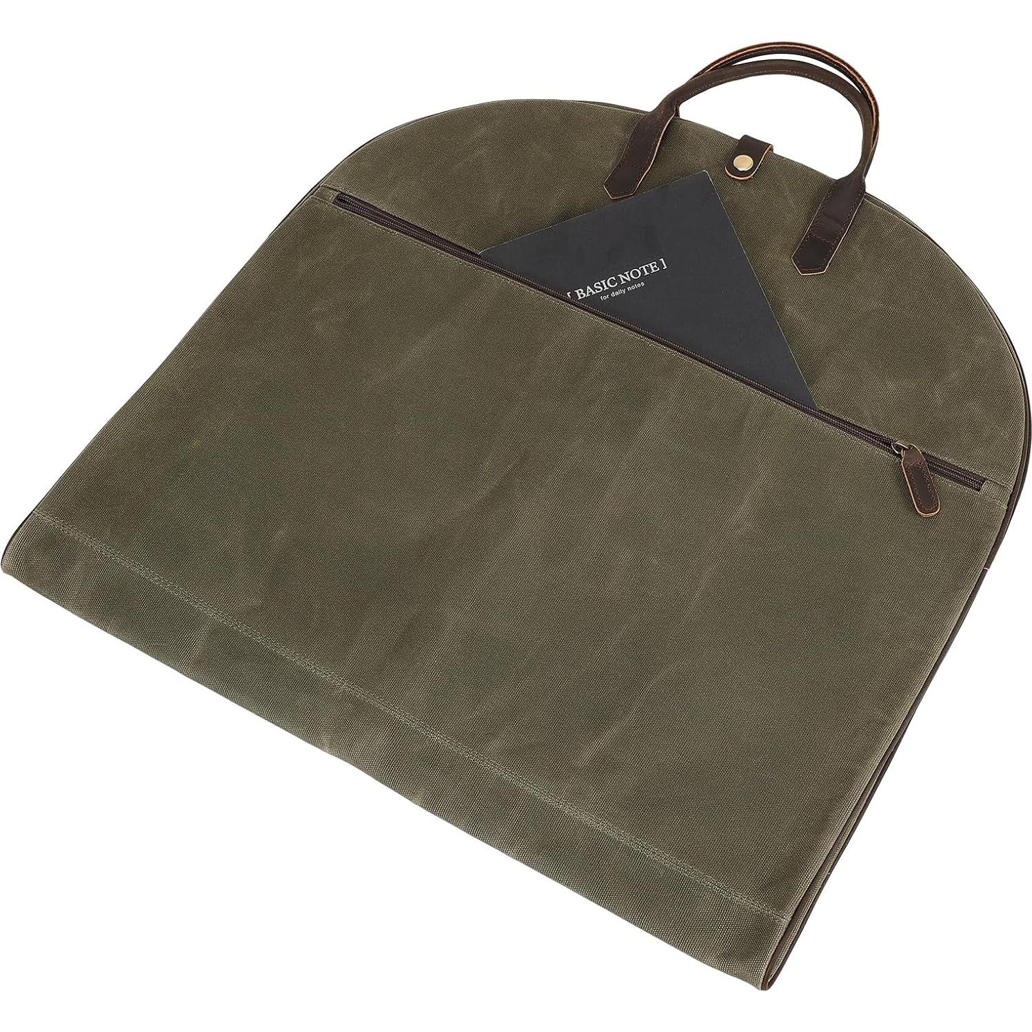 Bolsa de Traje Polare Original Verde Militar Impermeable 110 cm