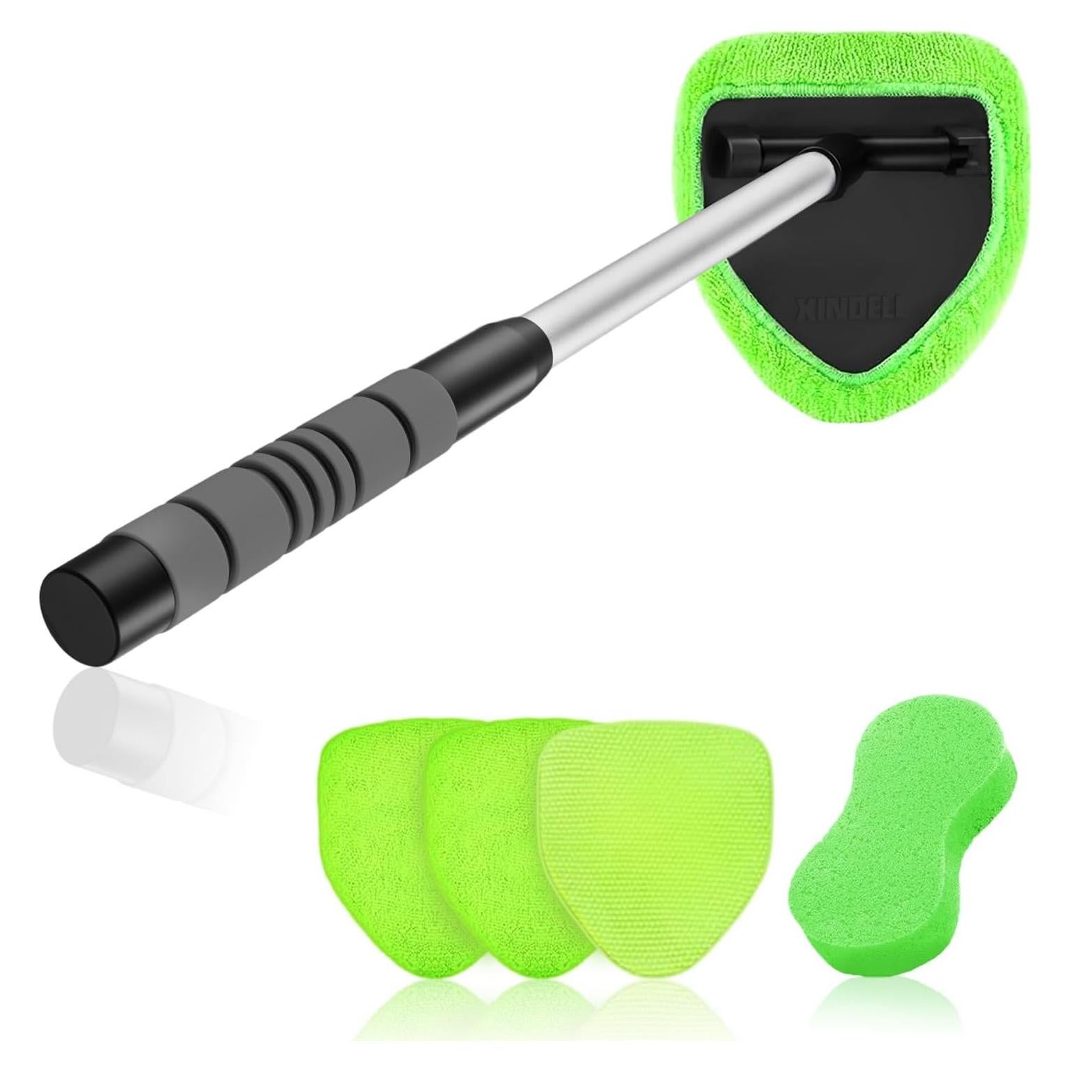 Kit Limpiaparabrisas XINDELL con Mango Extensible y 3 Paños