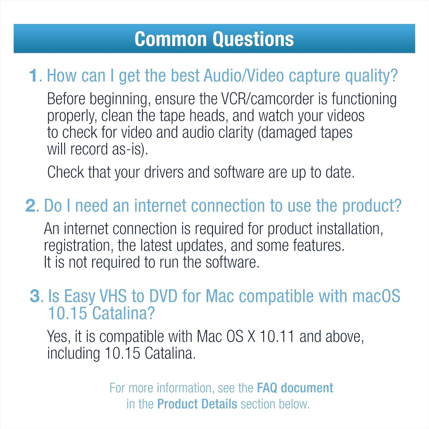 Roxio Easy VHS a DVD Mac - Convertidor de Video Analógico