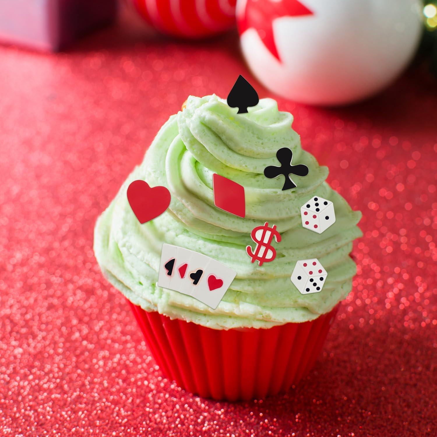 Moldes de Silicona para Póker Willbond 2 Piezas Rosa