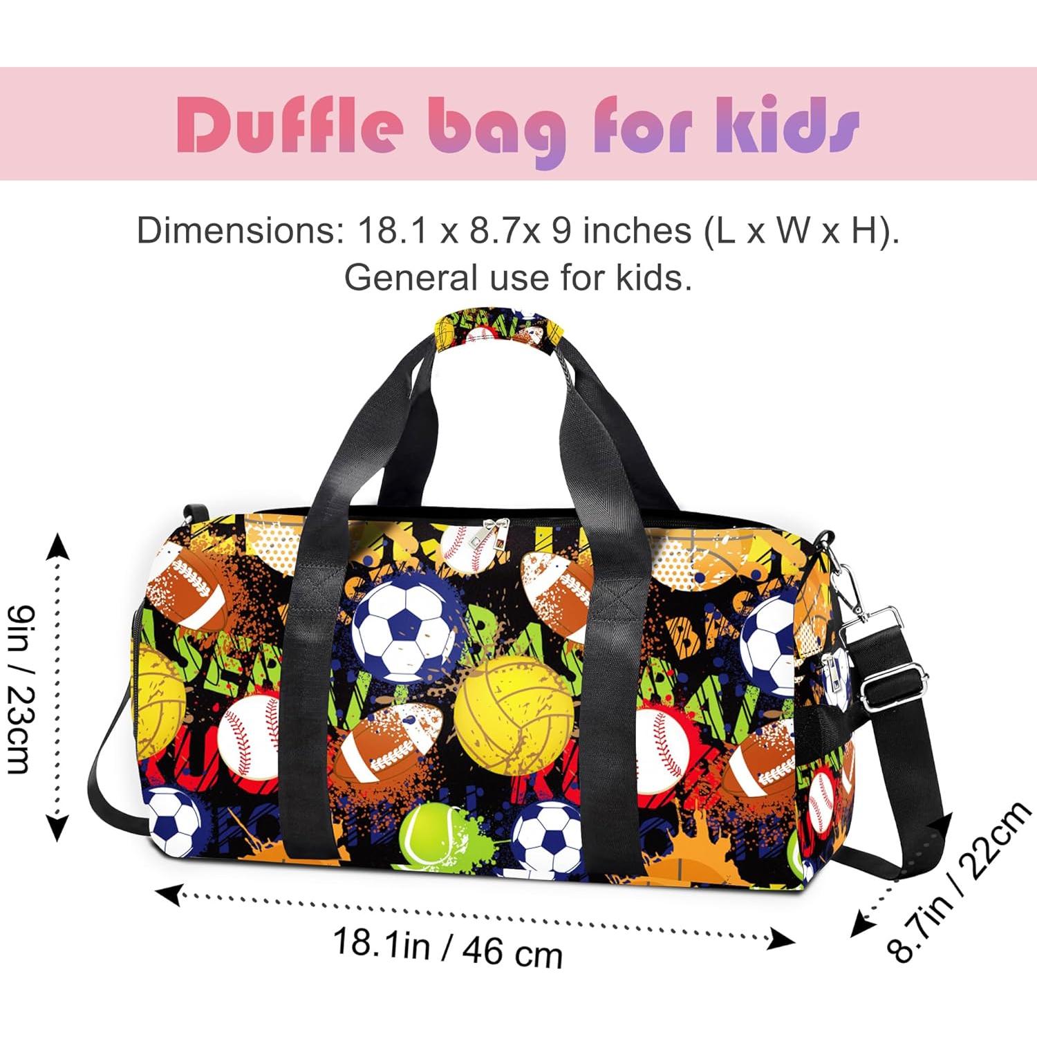 Bolsa de Deporte para Niños RLGPBON con Compartimento Húmedo