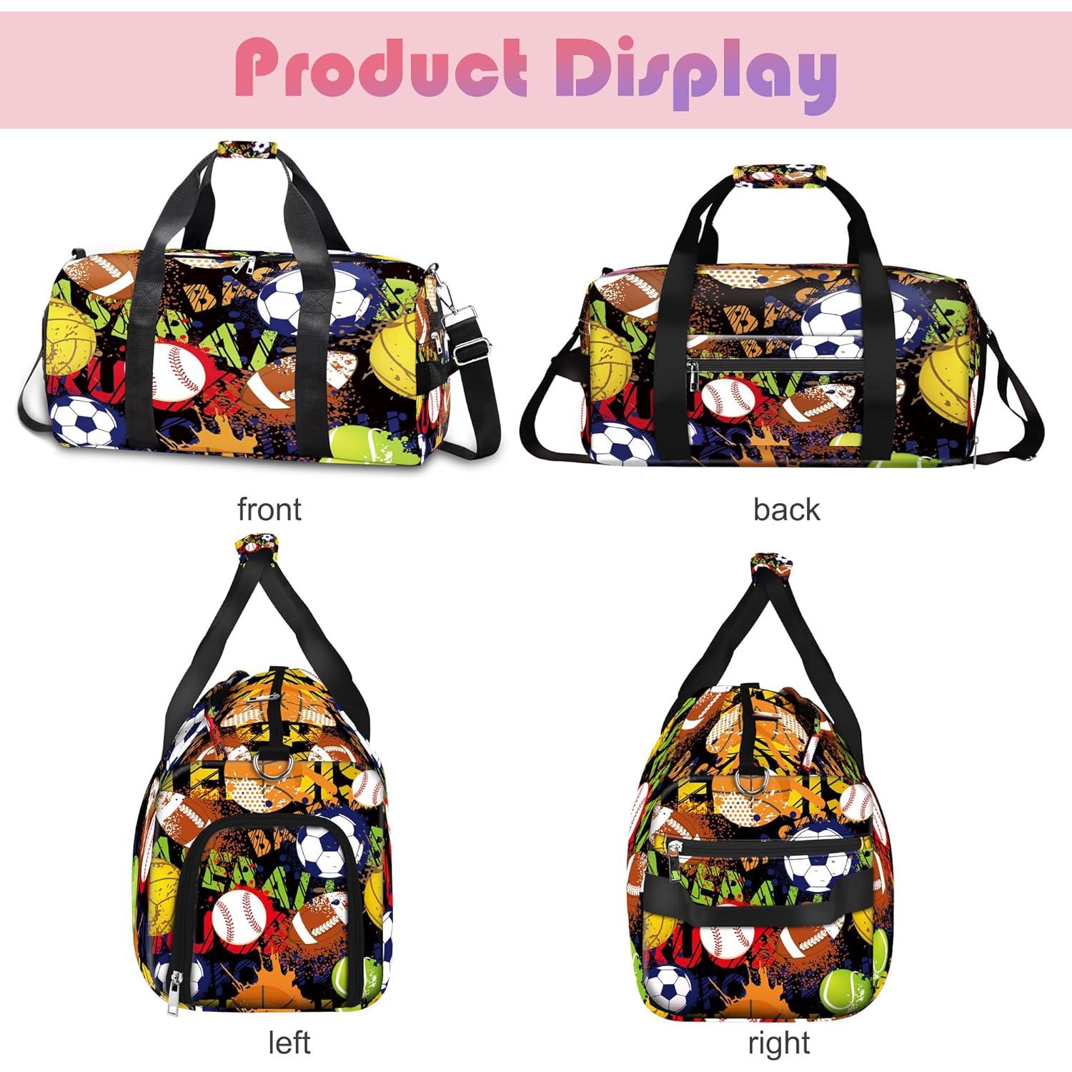 Bolsa de Deporte para Niños RLGPBON con Compartimento Húmedo