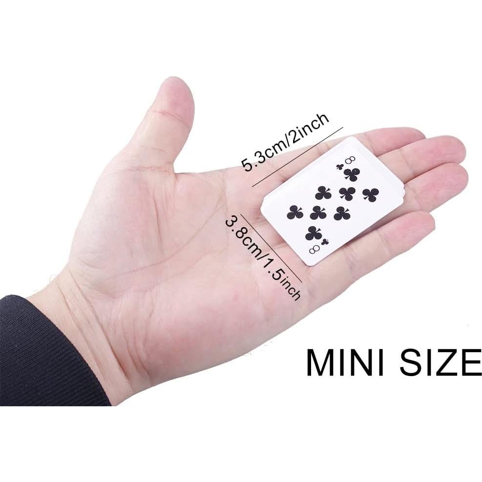 5 Barajas Mini Cartas de Juego Chen Sir 5.08x3.81cm
