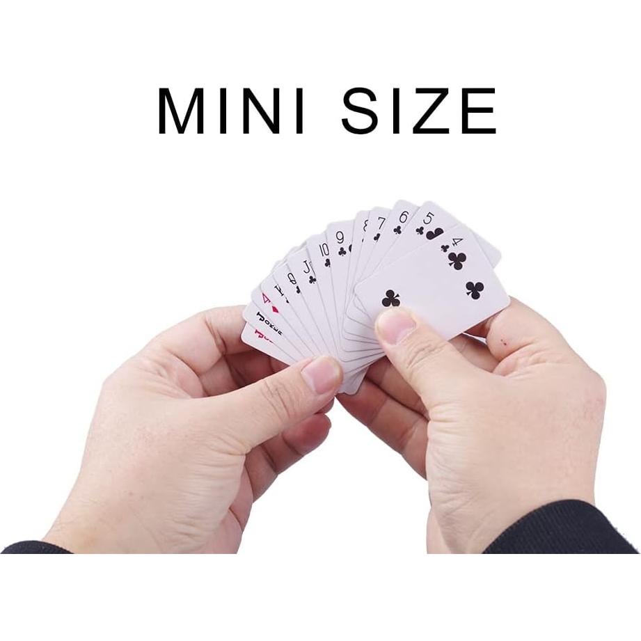 5 Barajas Mini Cartas de Juego Chen Sir 5.08x3.81cm