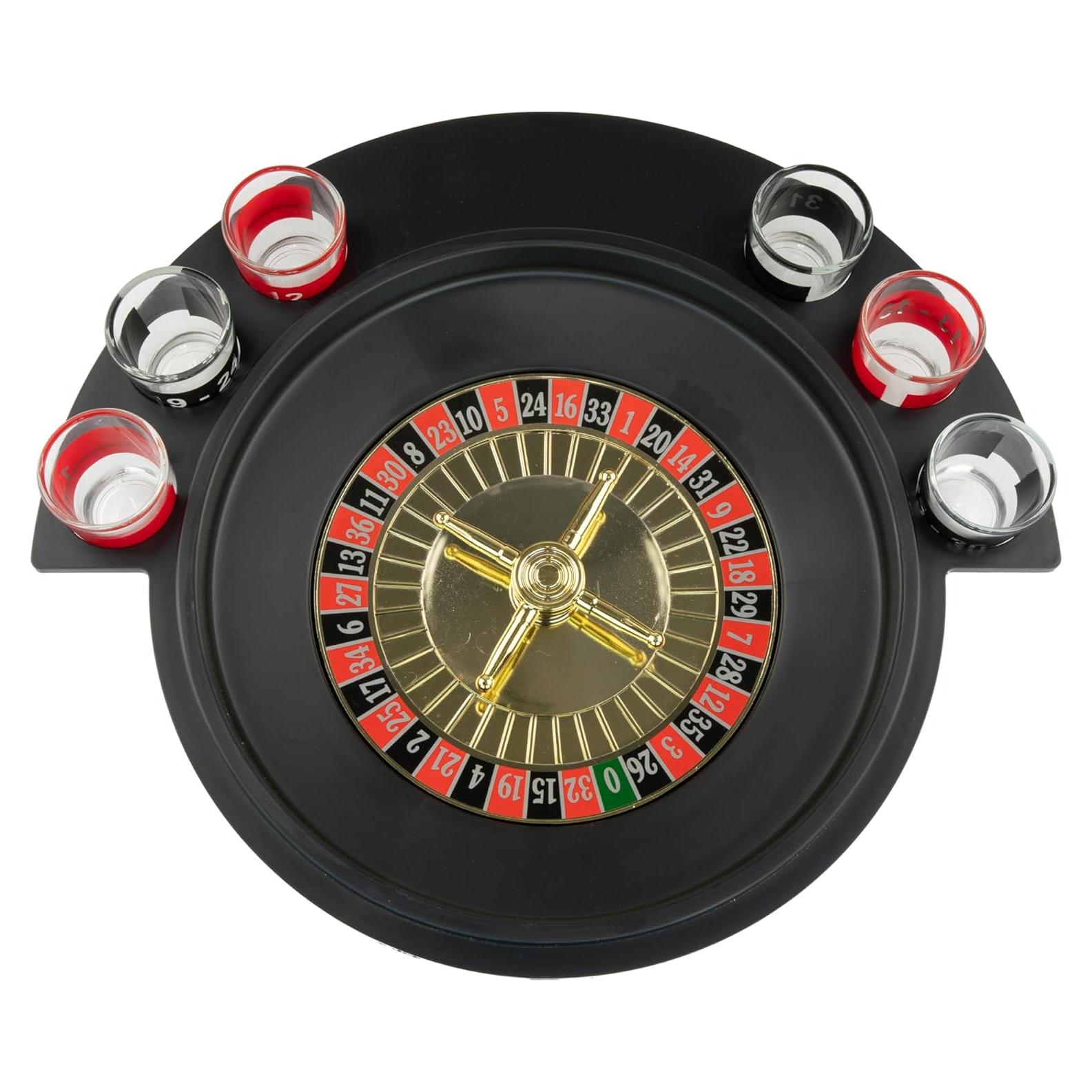 Set de Ruleta de Vasos de Chupito Fairly Odd, 6 PCS