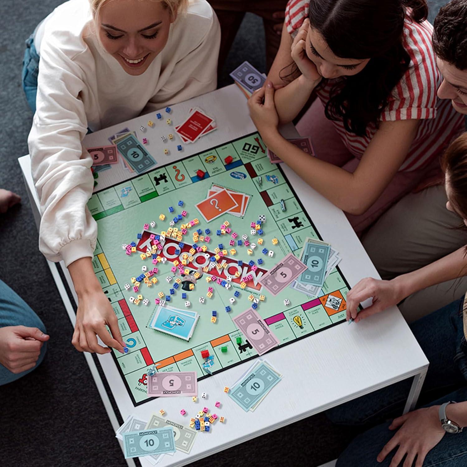 Set de 500 Mini Dados Acrílicos Poen 5mm en Caja Portátil