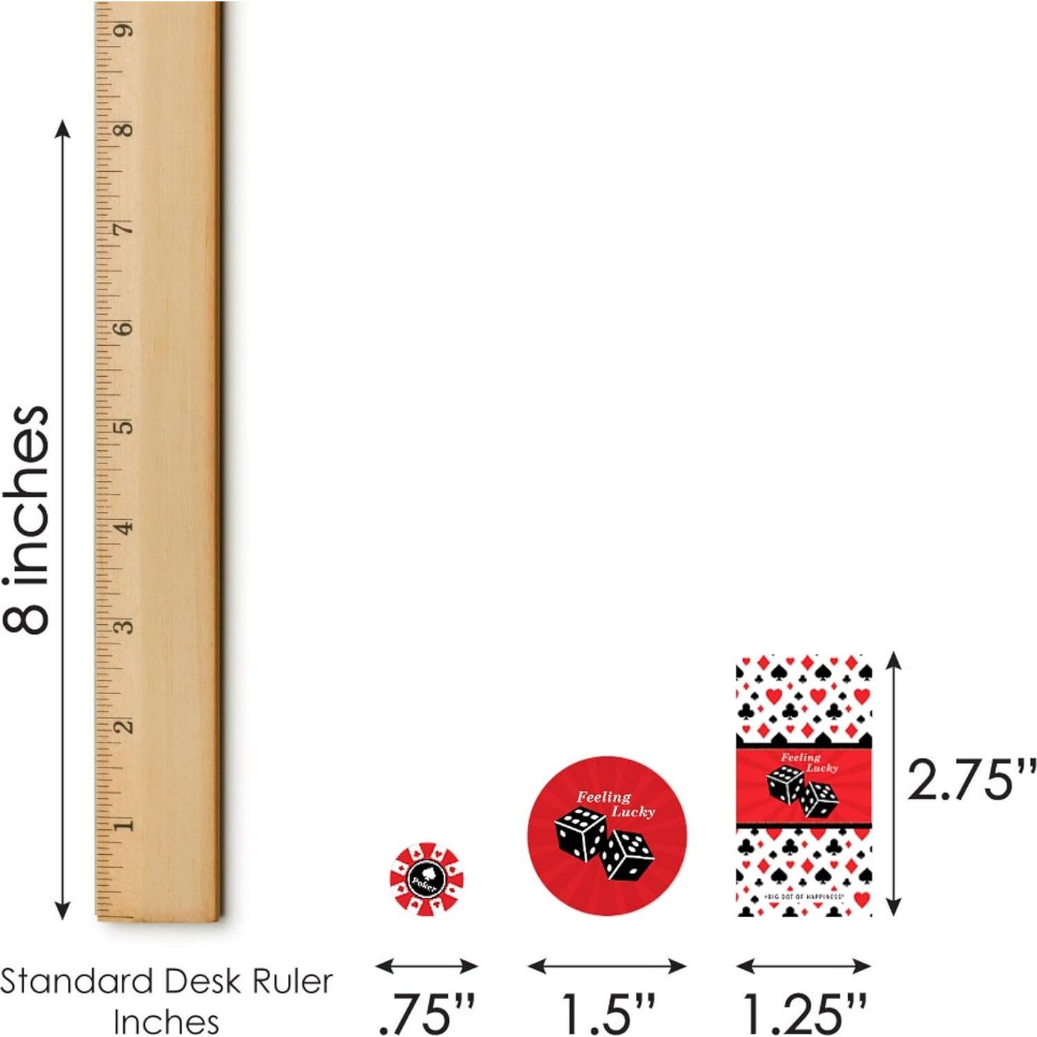 Kit de Etiquetas para Caramelos Las Vegas - 304 Piezas