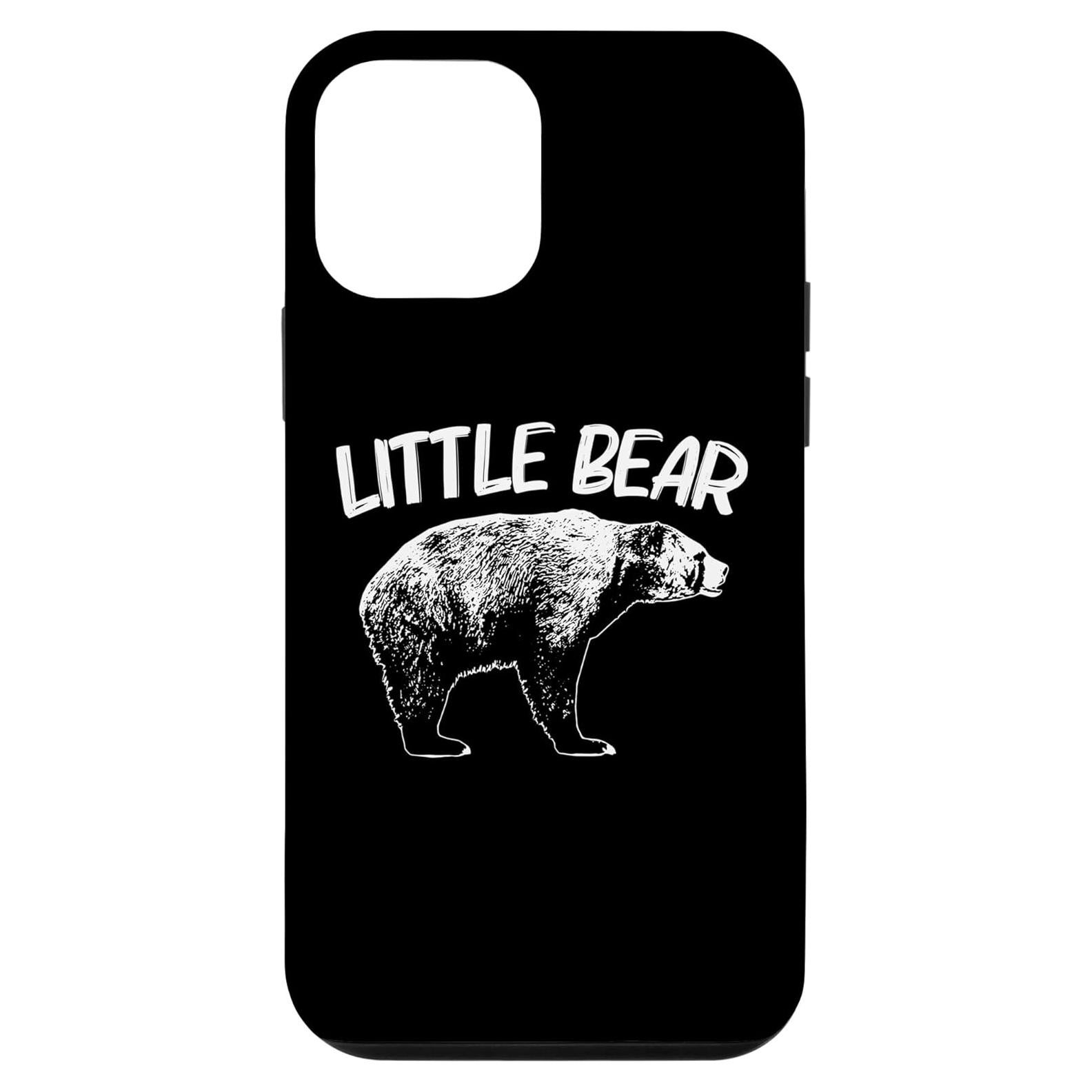 Funda para iPhone 12 mini Oso Divertido Camping 19.7x12.1cm