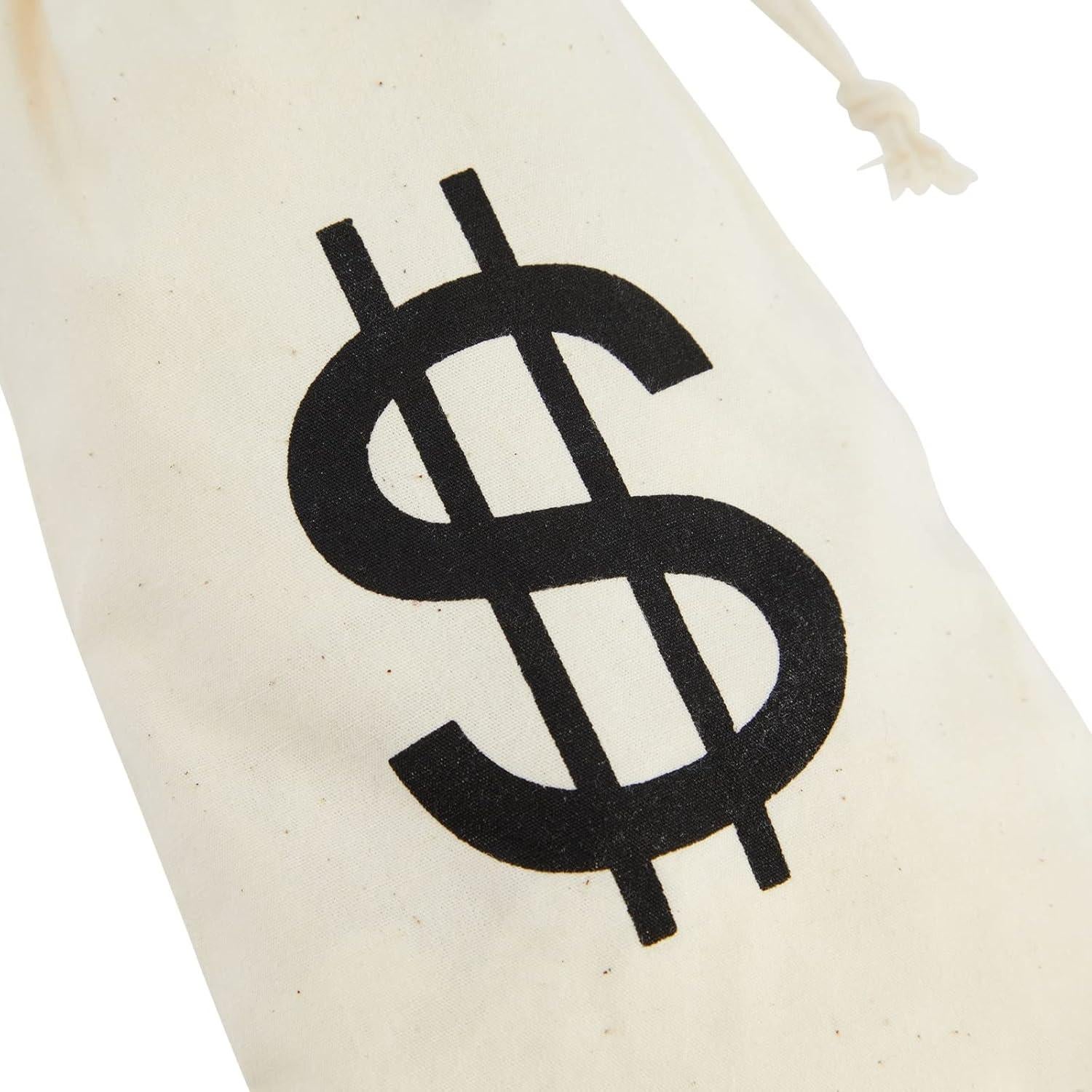 Bolsas de Dinero Juvale 12 Piezas para Fiestas de Casino