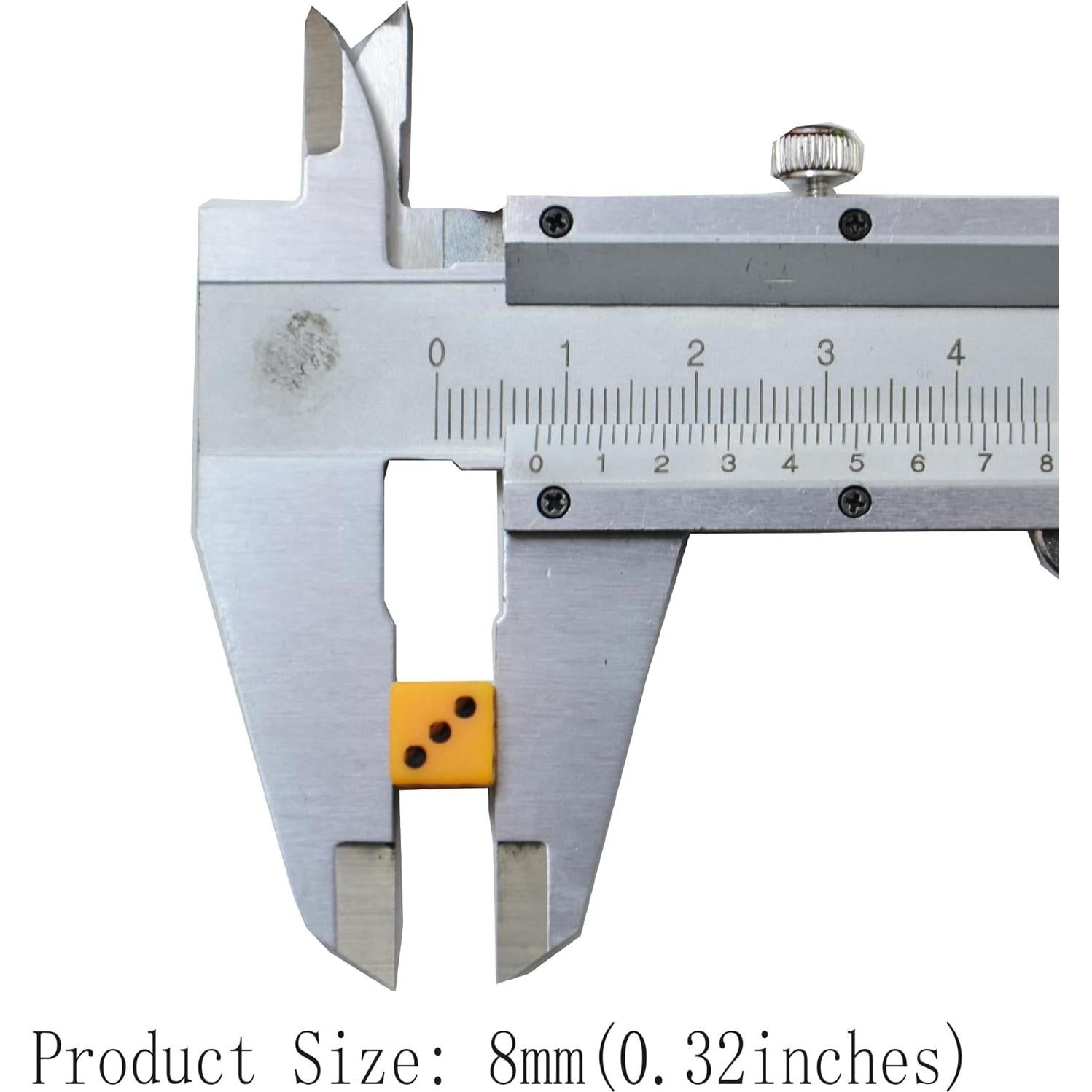 Dados D6 Mini SmartDealsPro 100 Piezas 8mm Asortidos