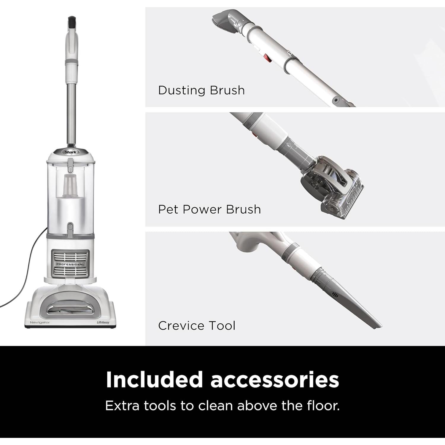 Aspiradora Vertical Shark NV356E Lift-Away 1200W HEPA