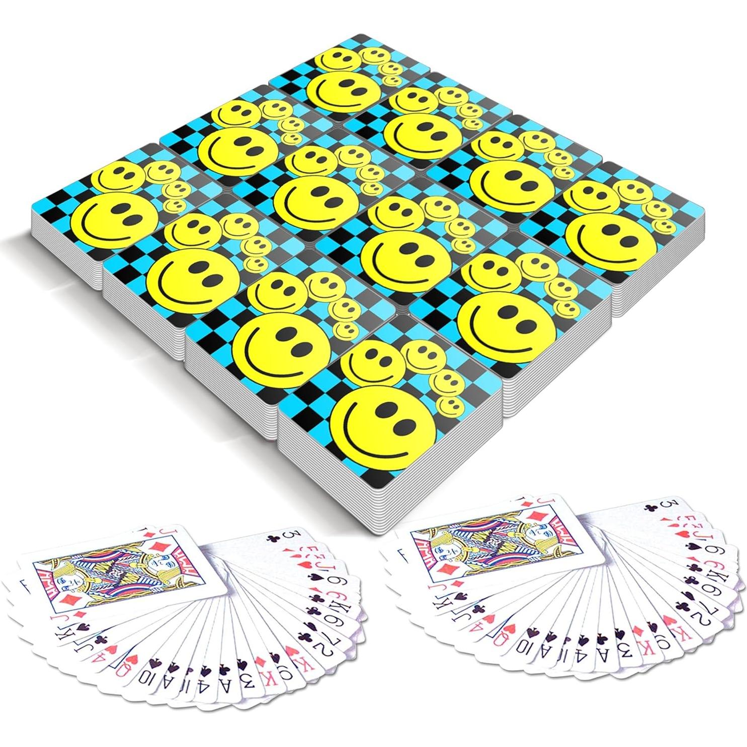 Baraja de Cartas Gamie Mini Smile - 12 Piezas - 6.35 cm