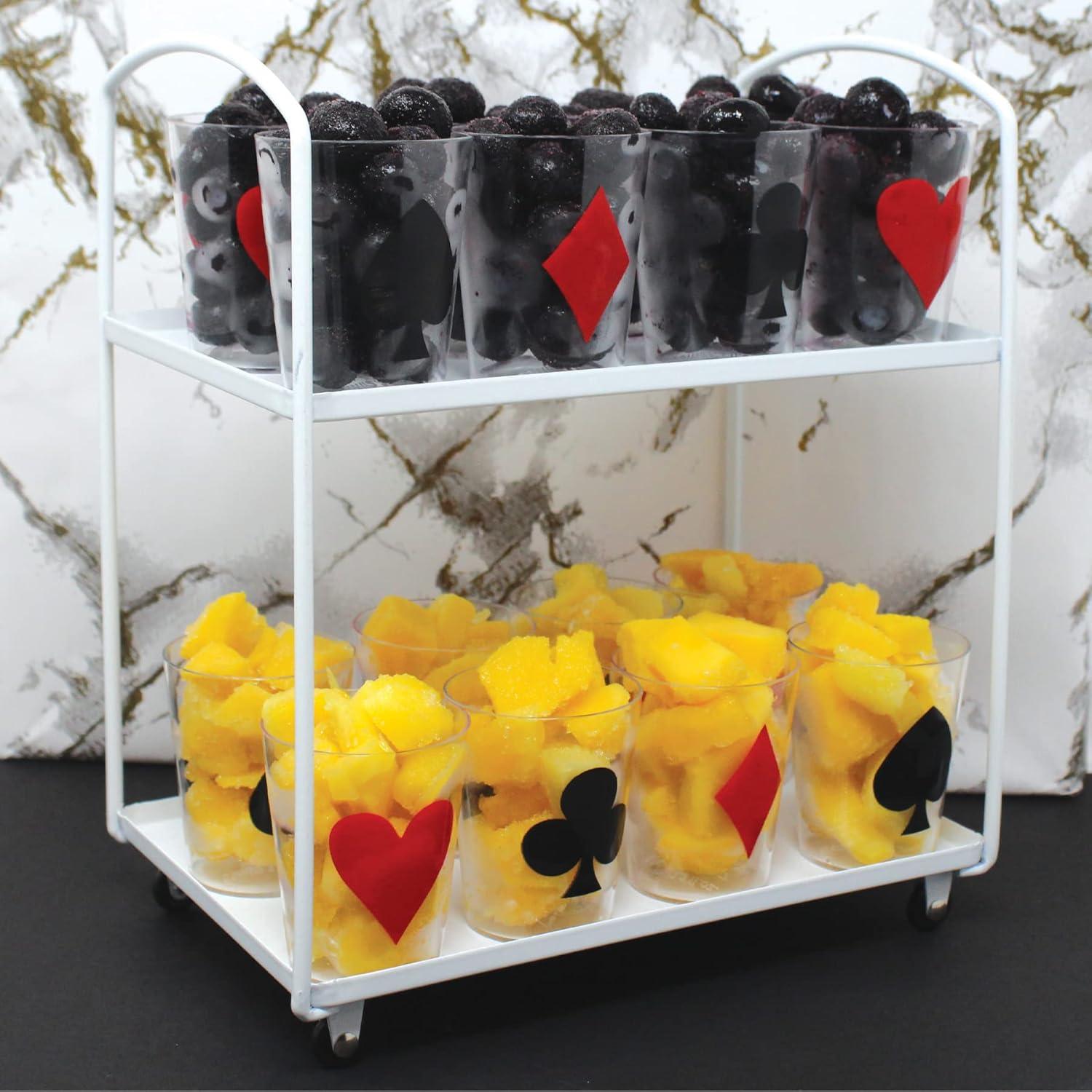 Tribello 24 Copas de Fiesta Casino 59 ml Decorativas