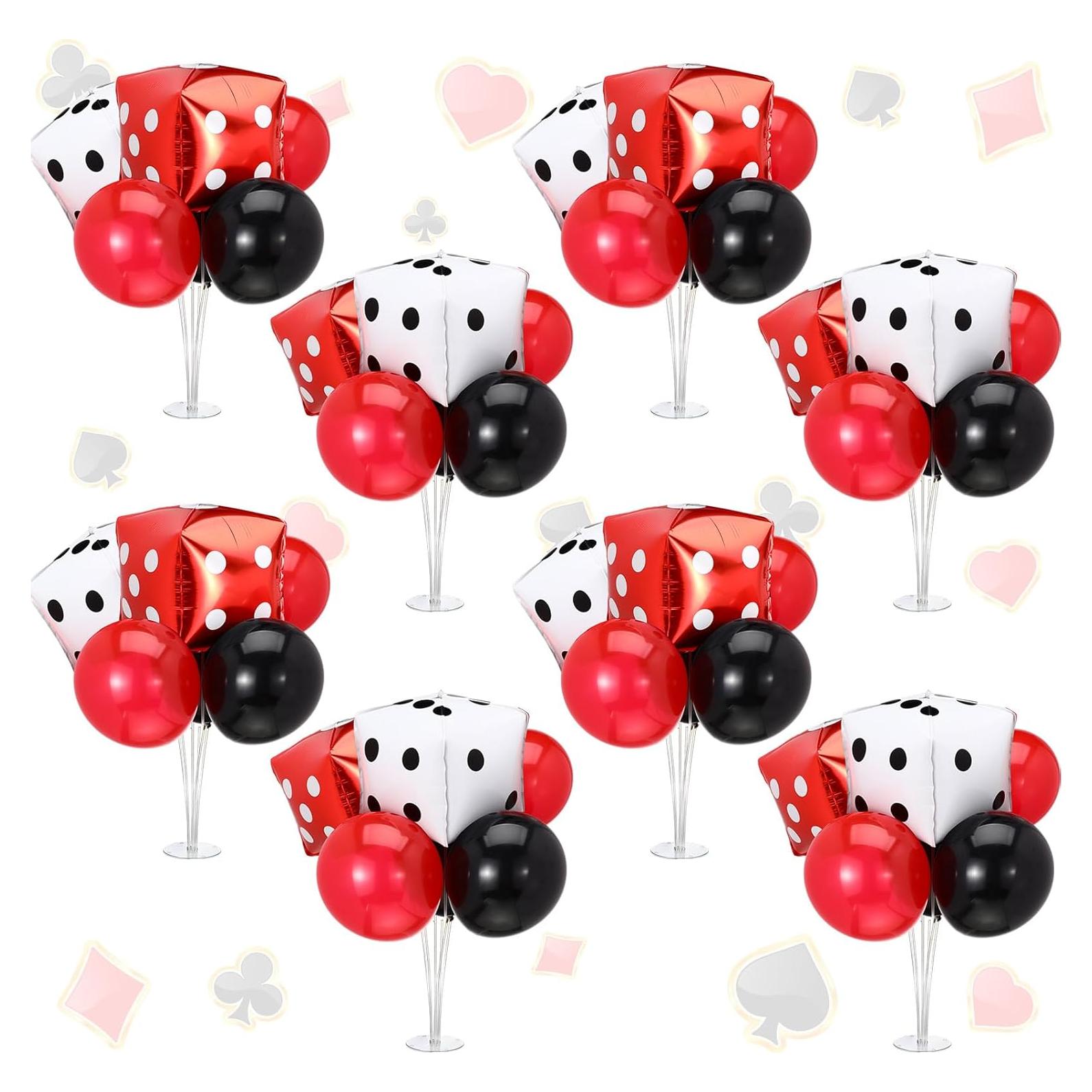 Kit de Decoración Fiesta Casino 8 Juegos MiniInflat