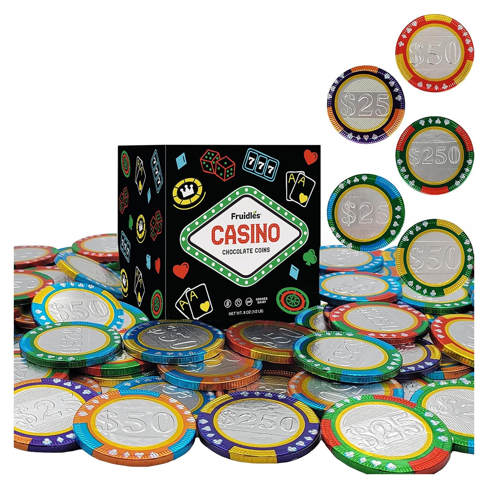 Fichas de Casino Fruidles - Chocolate con Leche Belga 227 g