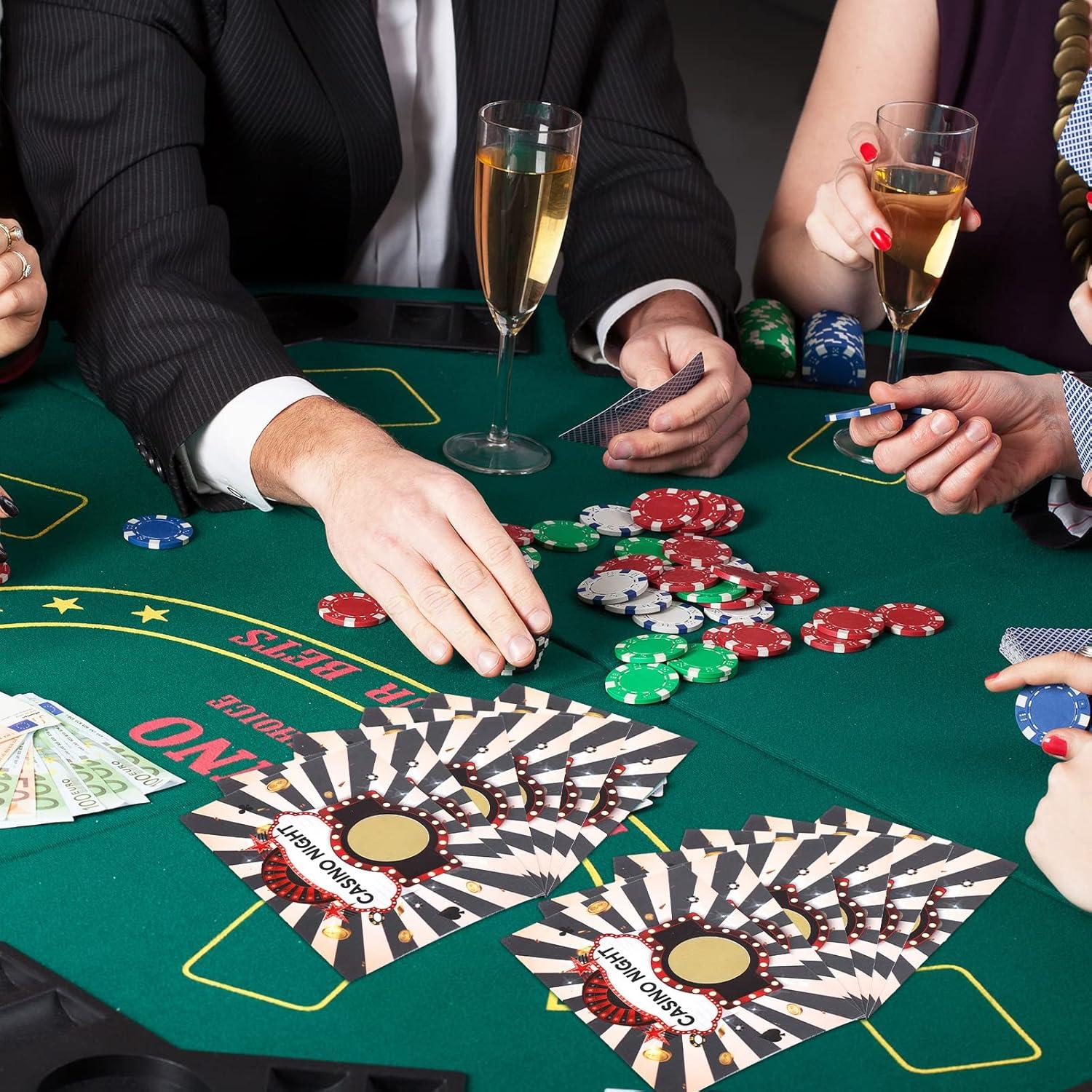 Tarjetas de Rascar Colarr 150 Piezas Fiesta Casino