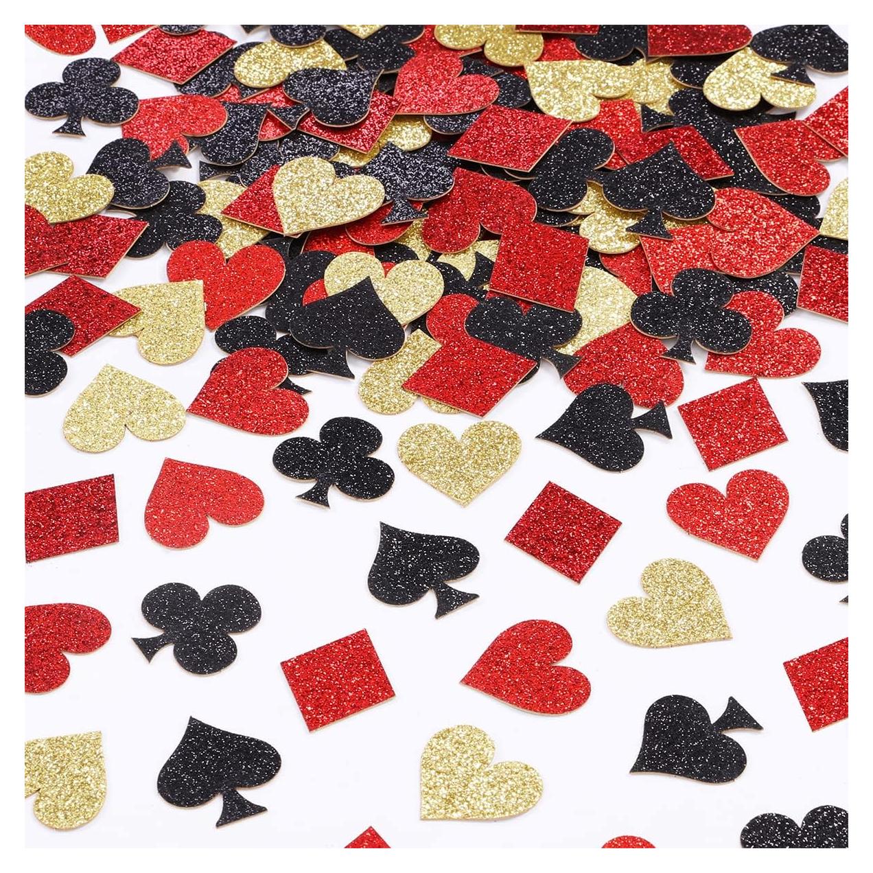 Confeti Brillante de Casino Sursurprise 200 Piezas