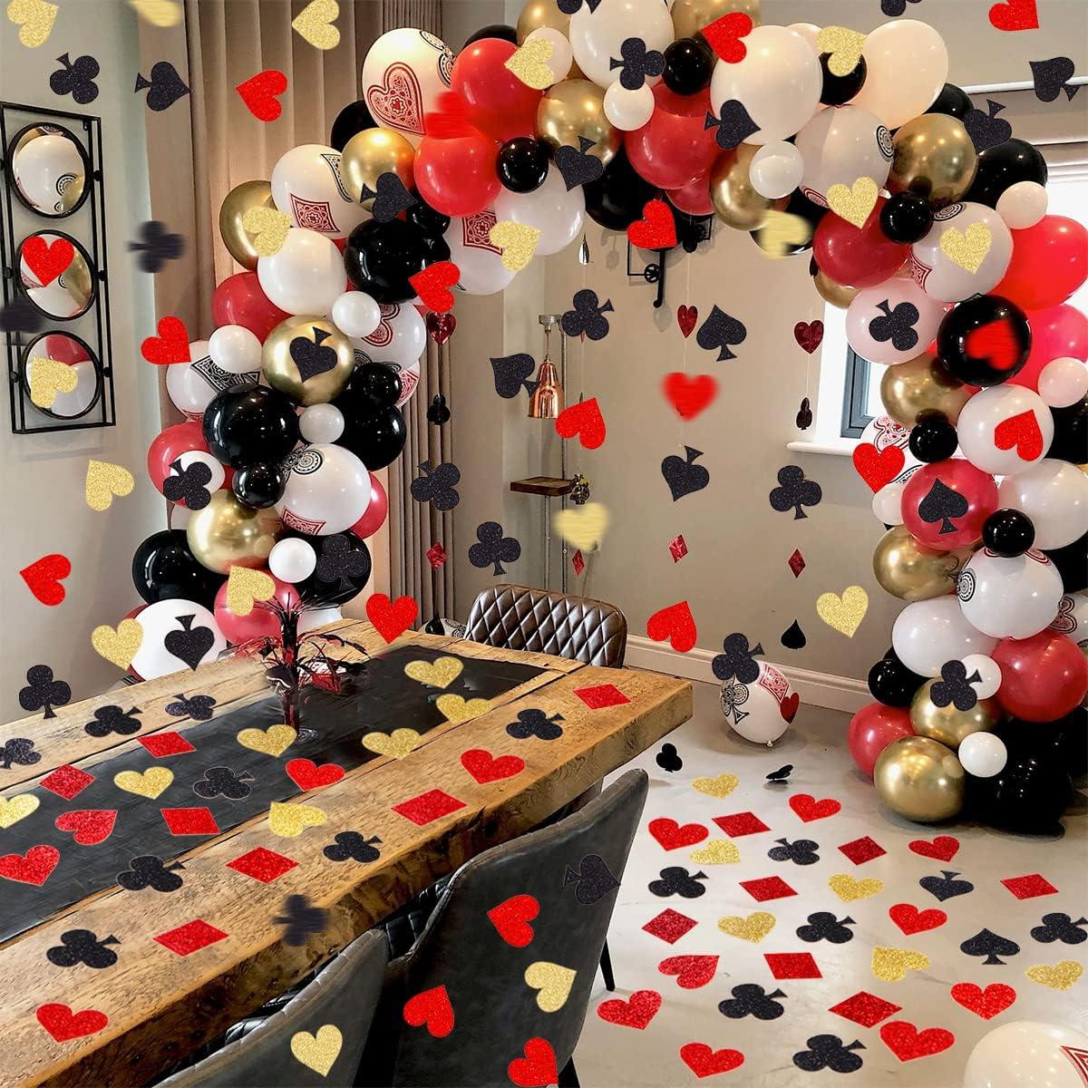 Confeti Brillante de Casino Sursurprise 200 Piezas