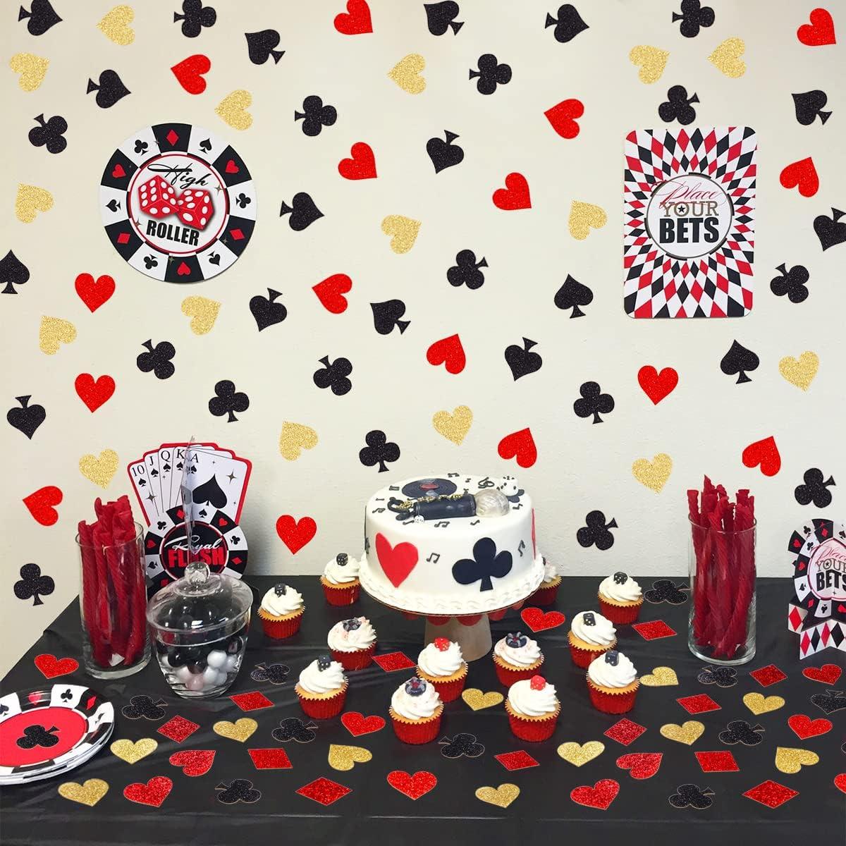 Confeti Brillante de Casino Sursurprise 200 Piezas