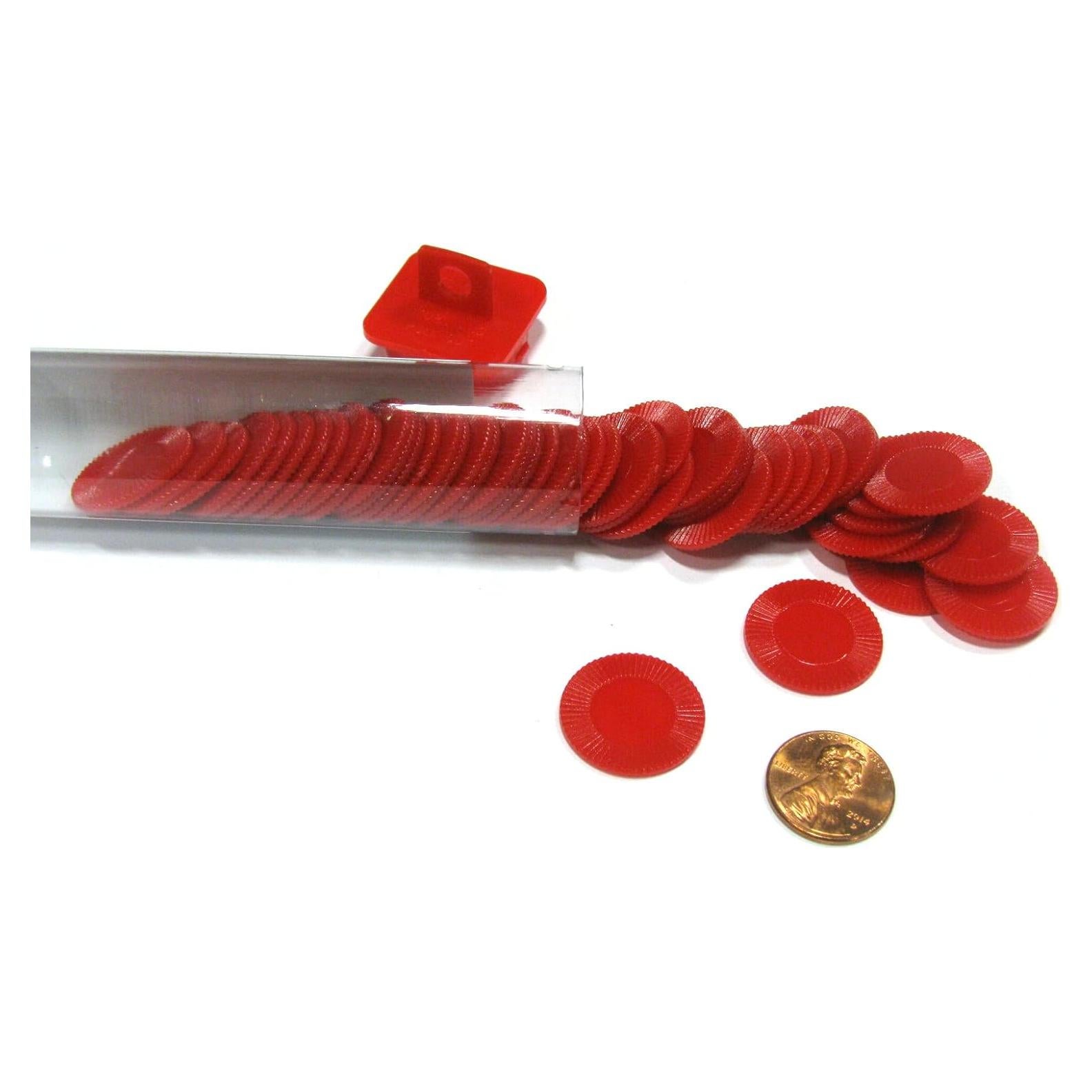 Fichas de Póker Mini Rojas Koplow 50 Piezas 2.03 cm