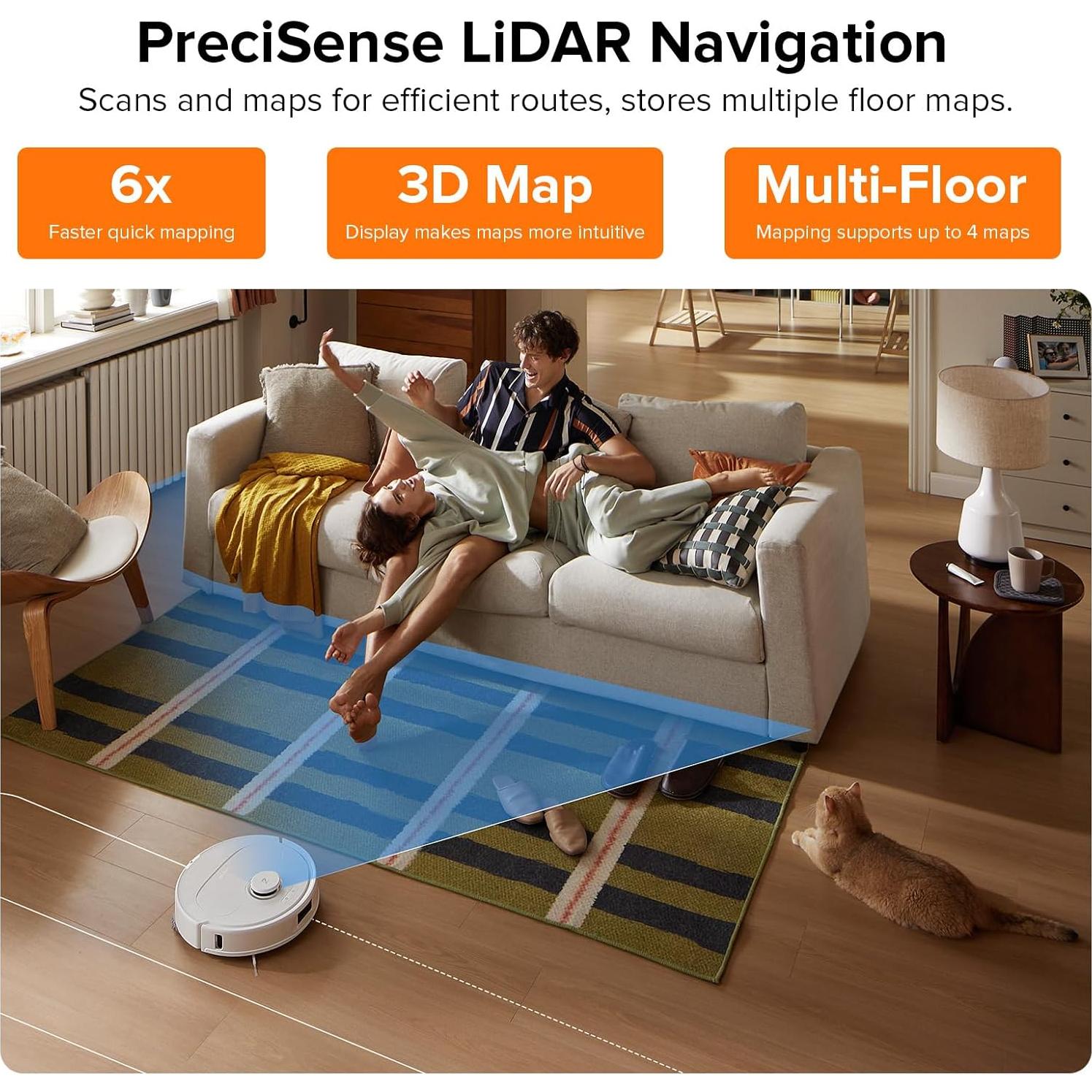 Roborock Qrevo Plus Robot Aspiradora Auto-Vaciado 11.56 kg