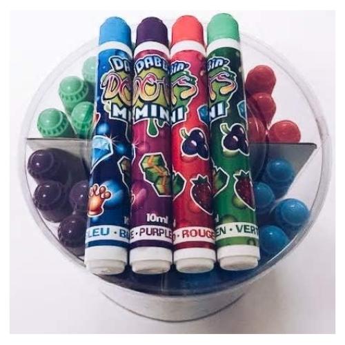 Dabbin Dots Mini Daubers 48 Piezas - 12 Colores Rojo, Azul, Verde, Púrpura