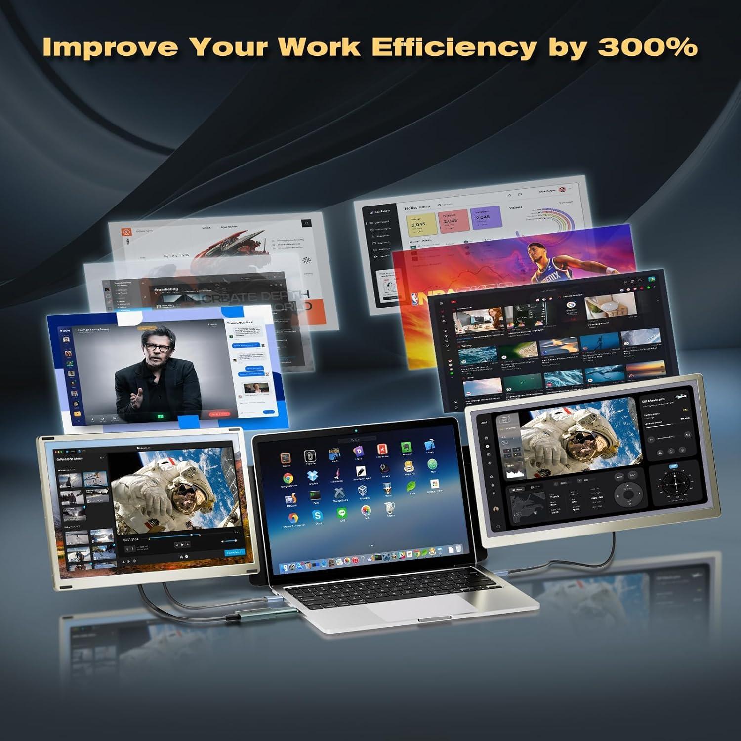 Extensor de Pantalla Teamgee S6 15.6" FHD 1080P Portátil