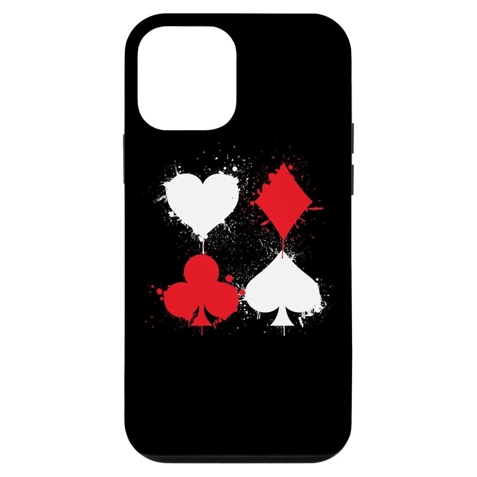 Funda iPhone 12 mini Cartas de Casino Protección Alta