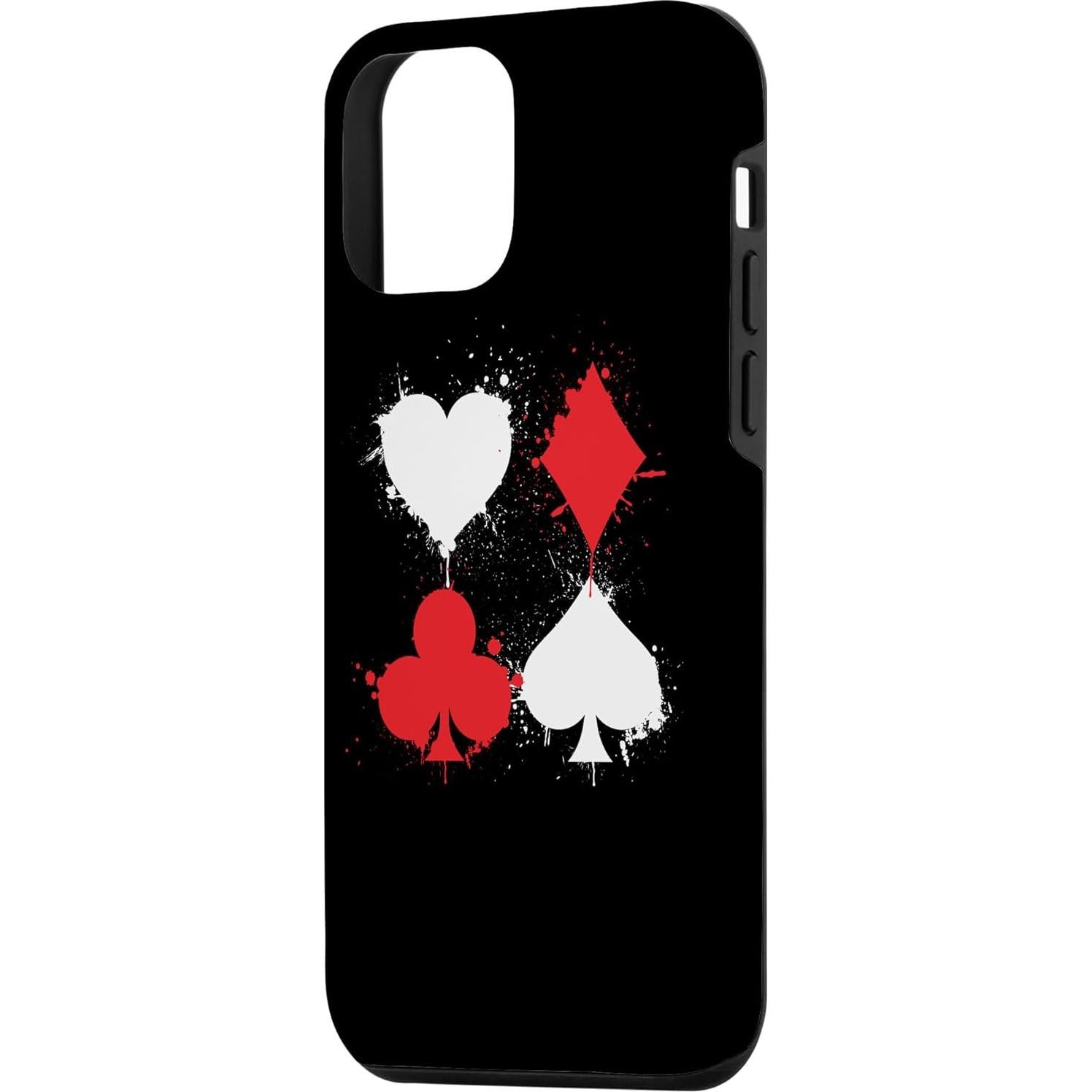 Funda iPhone 12 mini Cartas de Casino Protección Alta