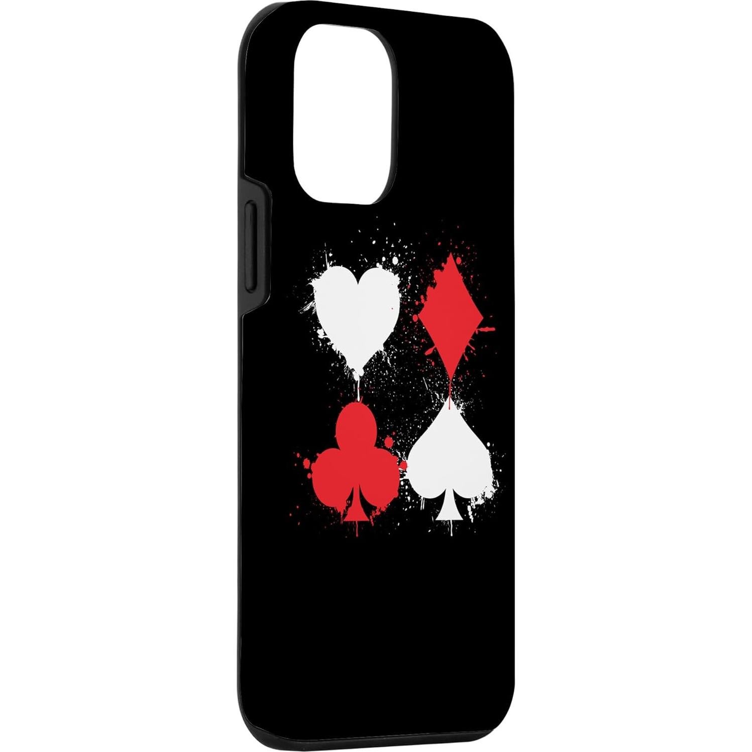 Funda iPhone 12 mini Cartas de Casino Protección Alta