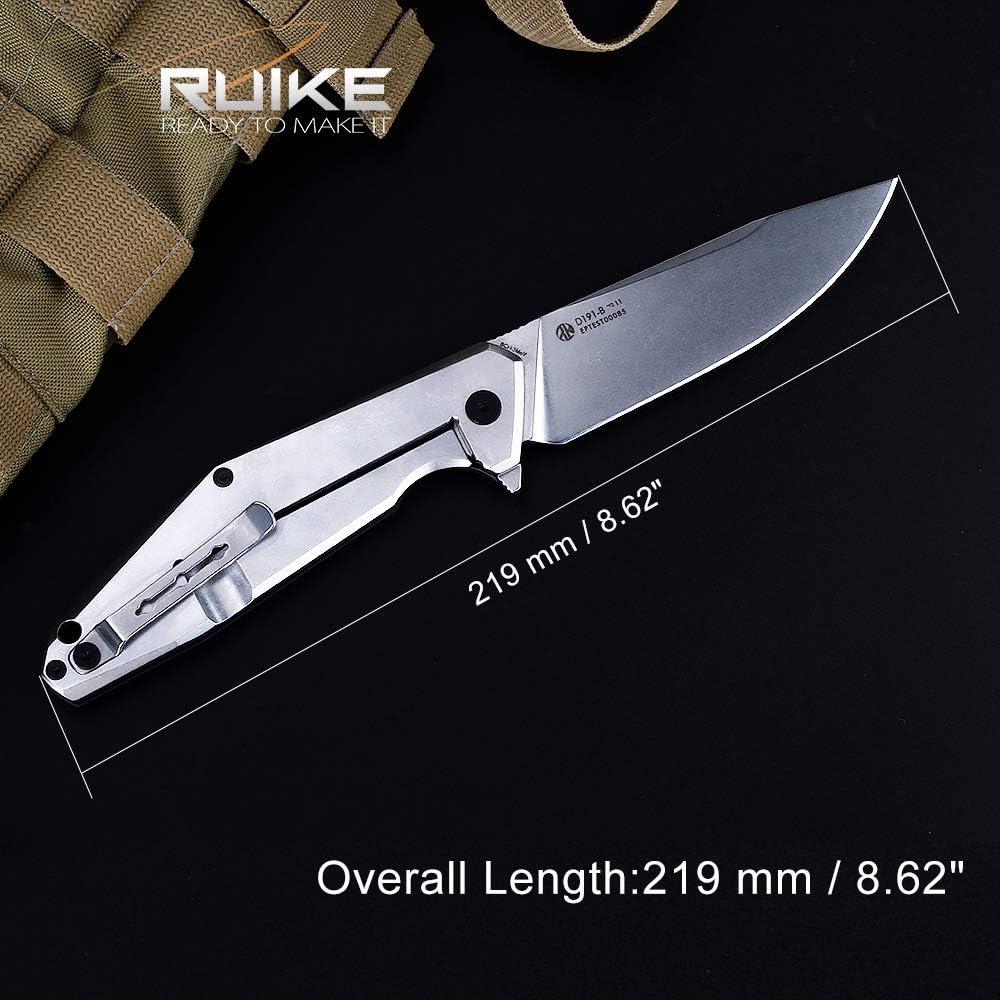 Cuchillo Plegable Ruike P801SF Acero Inoxidable 99mm Camping