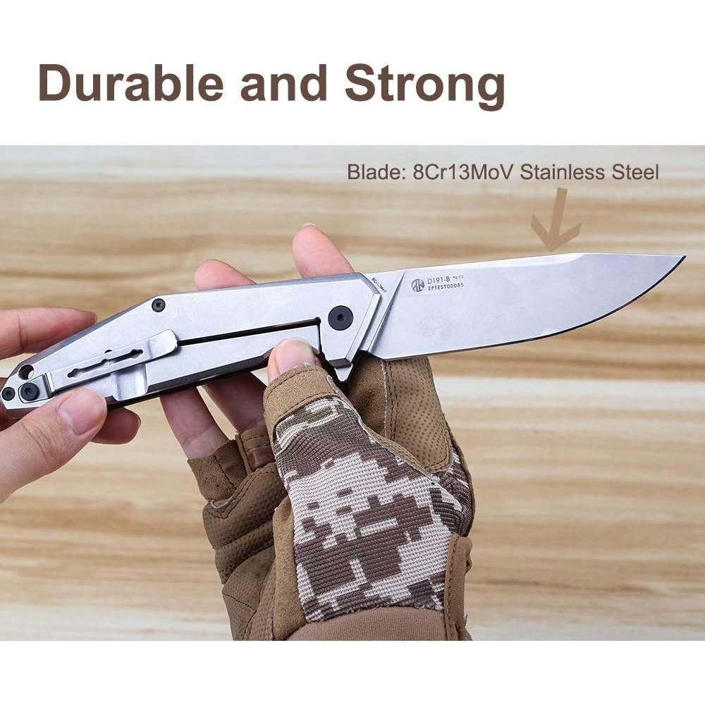 Cuchillo Plegable Ruike P801SF Acero Inoxidable 99mm Camping