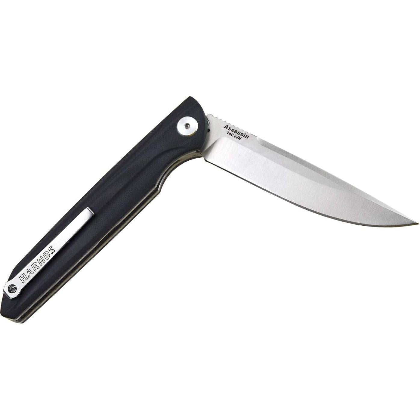 Cuchillo Plegable Harnds Assassin 9.6cm Acero Sandvik G10