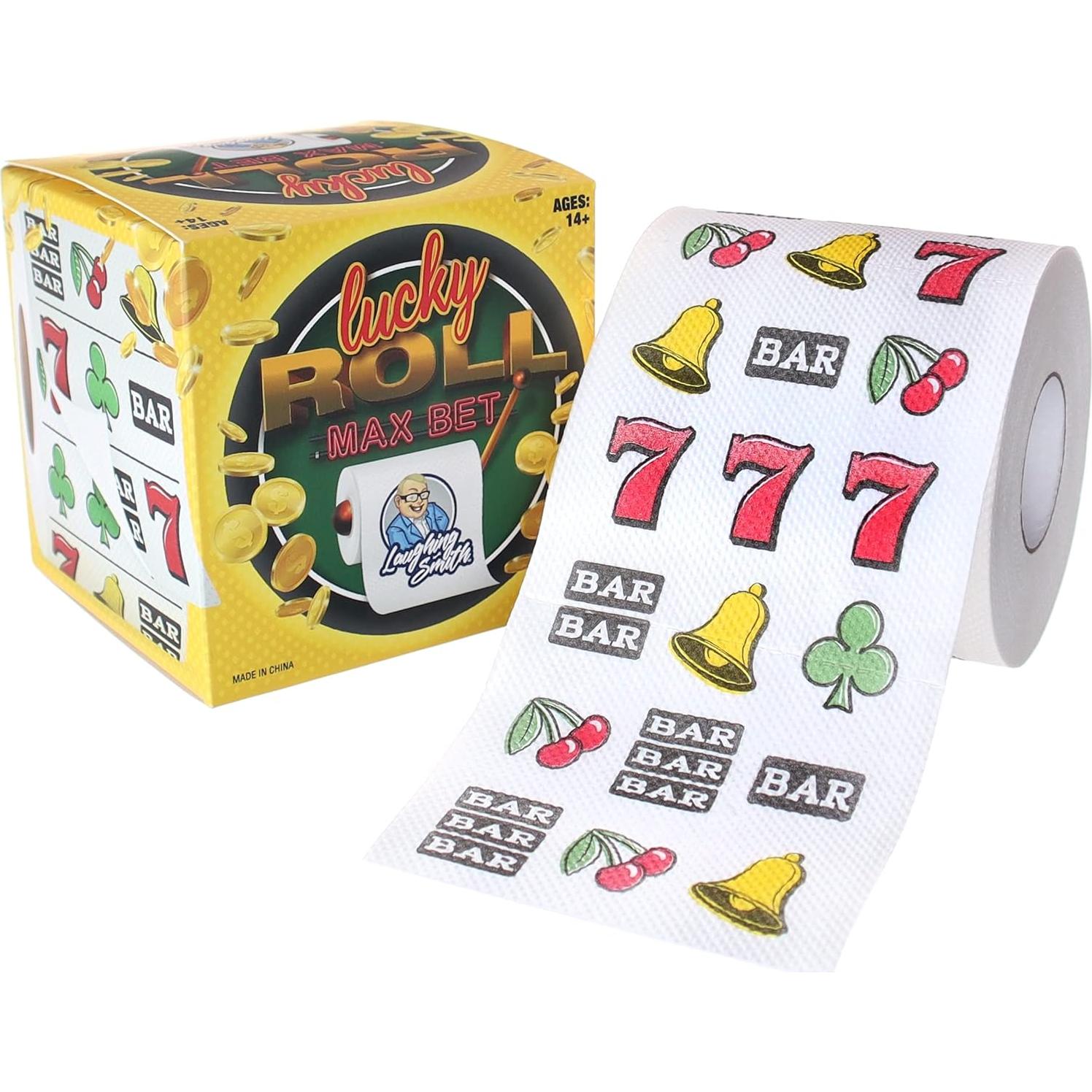 Papel Higiénico Divertido Lucky Roll Max Bet - Casino