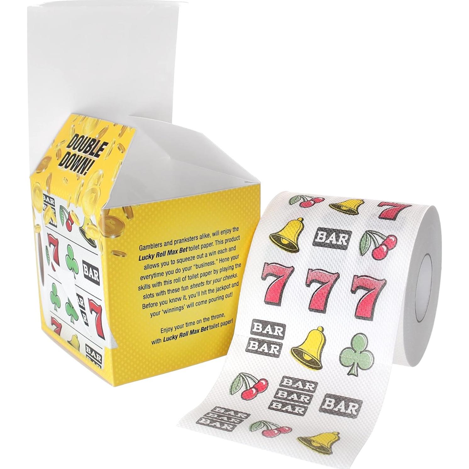 Papel Higiénico Divertido Lucky Roll Max Bet - Casino